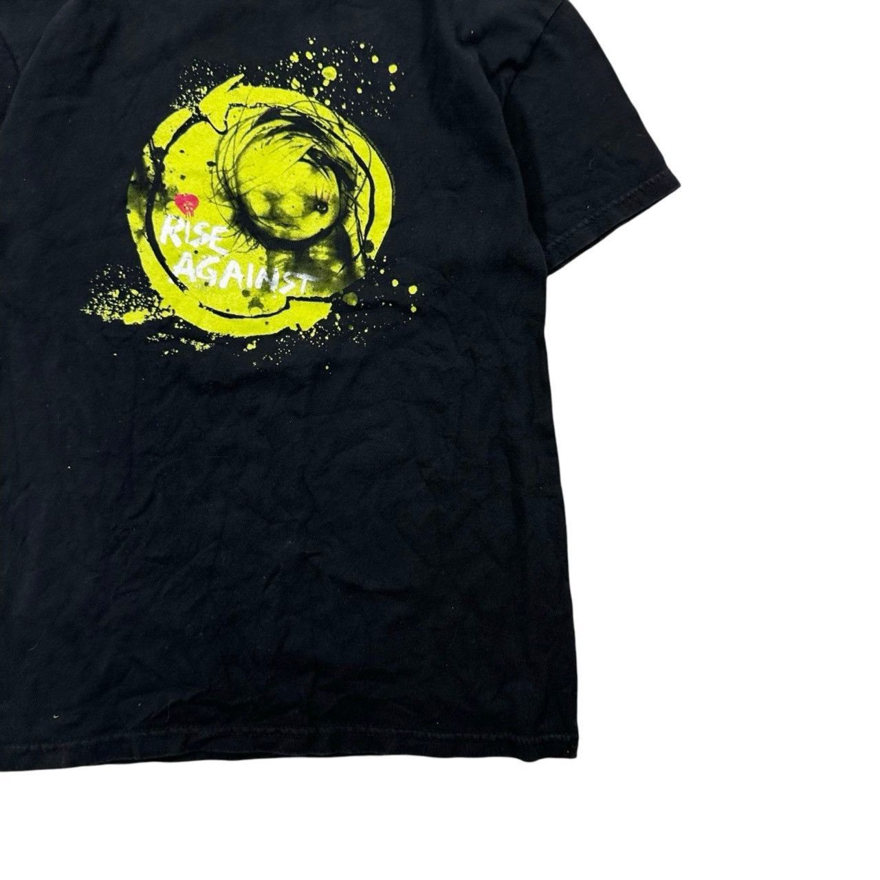 Vintage Vintage 00s Rise Against Big Print Graphic T Shirt Size US S / EU 44-46 / 1 - 3 Thumbnail