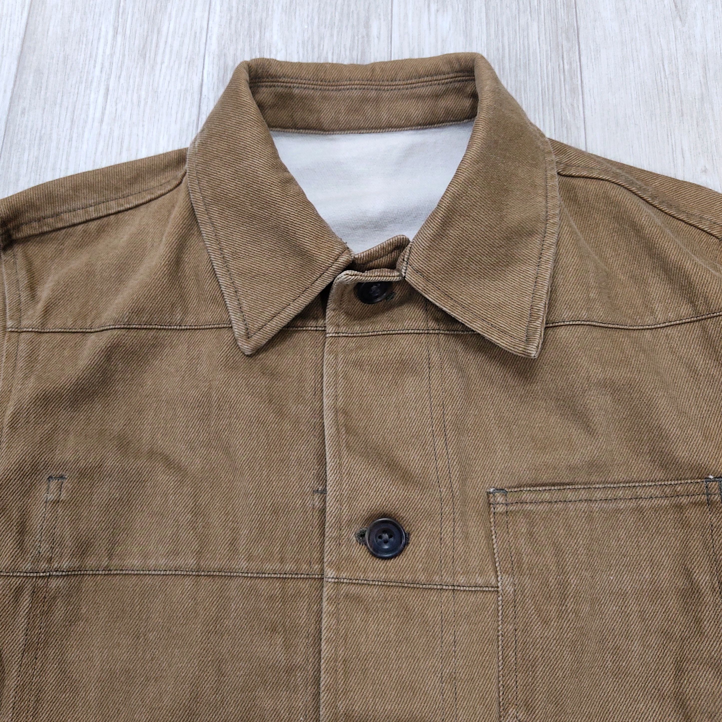 Japanese Brand The Difference By RUPERT Twill Overshirt Chore Jacket Size US S / EU 44-46 / 1 - 4 Thumbnail