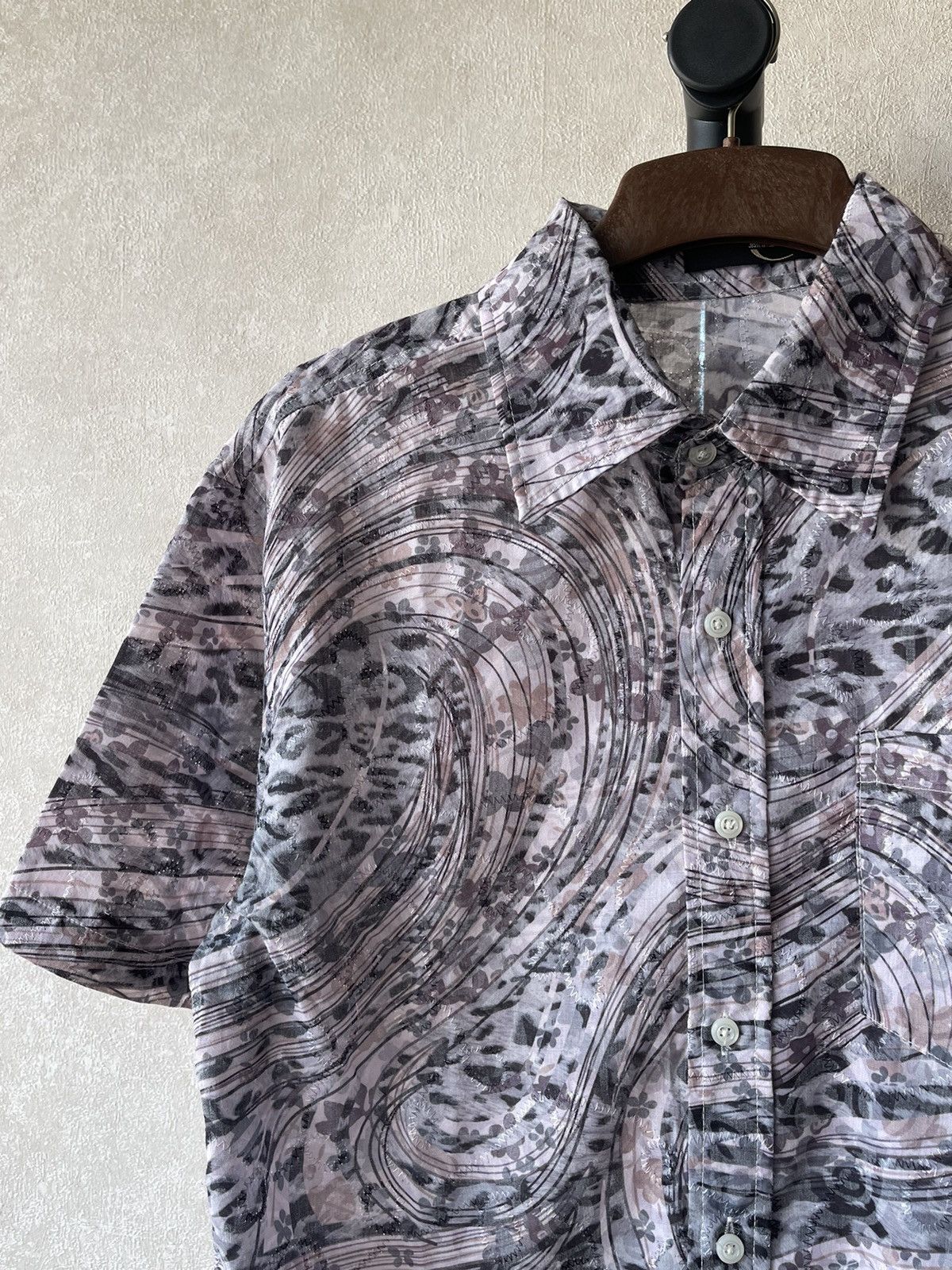 Just Cavalli 90s Archive Just Cavalli Leopard Button Up Shirt LGB Style Size US L / EU 52-54 / 3 - 2 Thumbnail