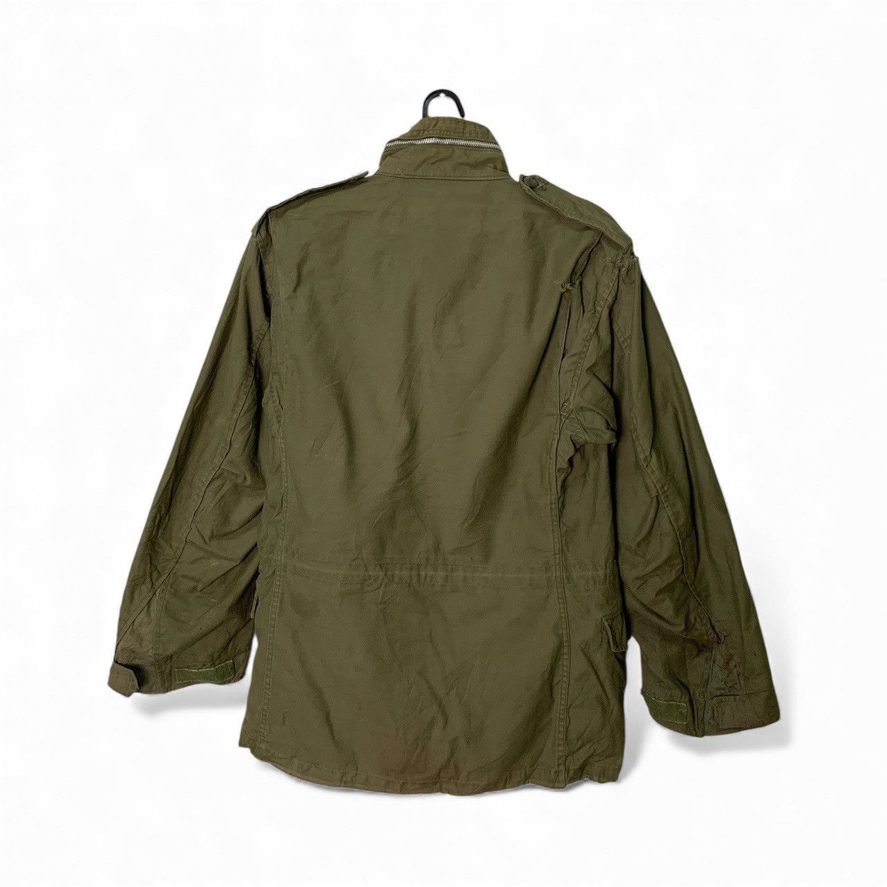 Alpha Industries Rare Design vintage US Army M-65 OG 107 Field Coat Jacket Size US S / EU 44-46 / 1 - 2 Thumbnail