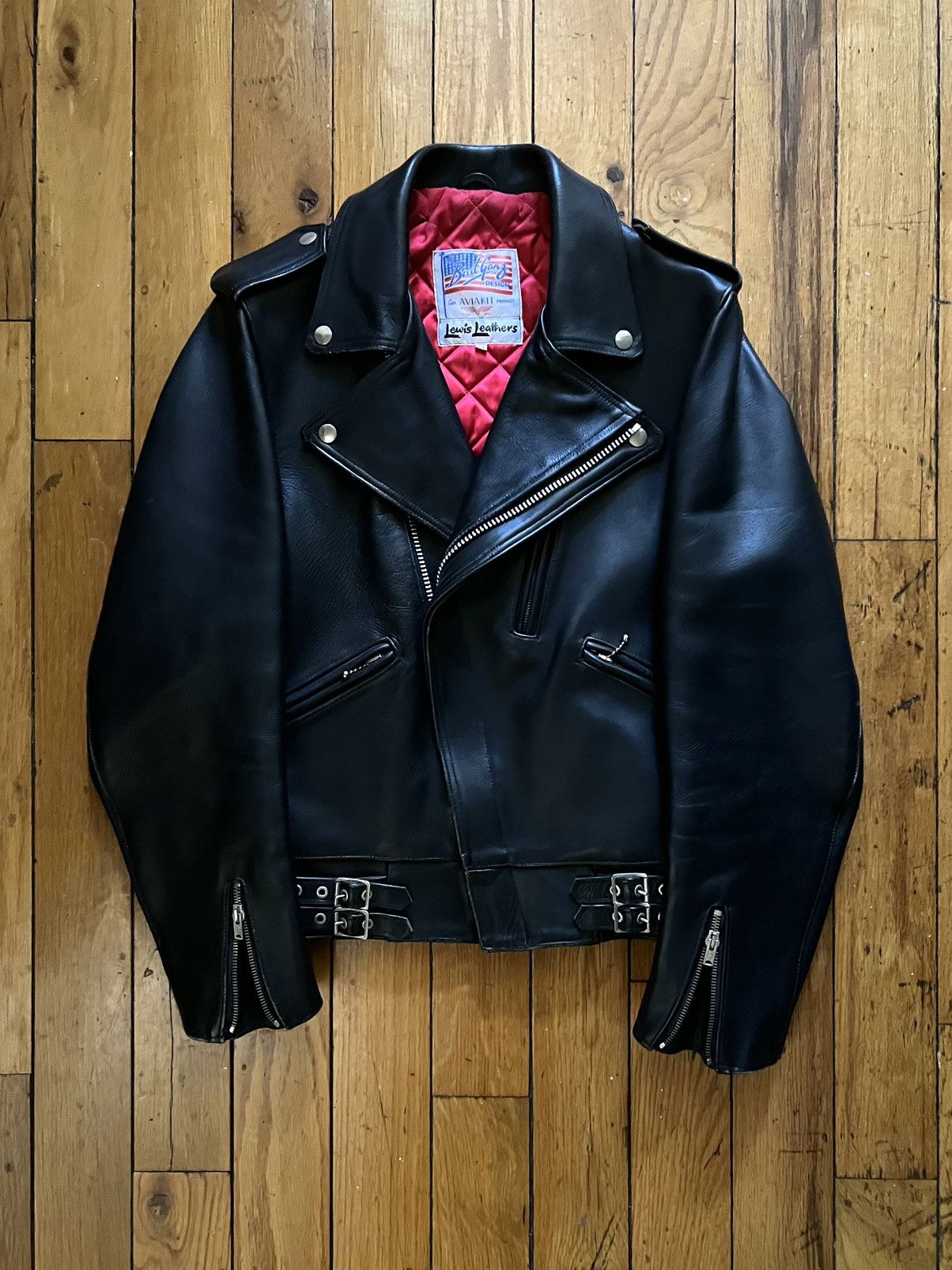 Comme des Garcons × Lewis Leathers Live Free Die Strong