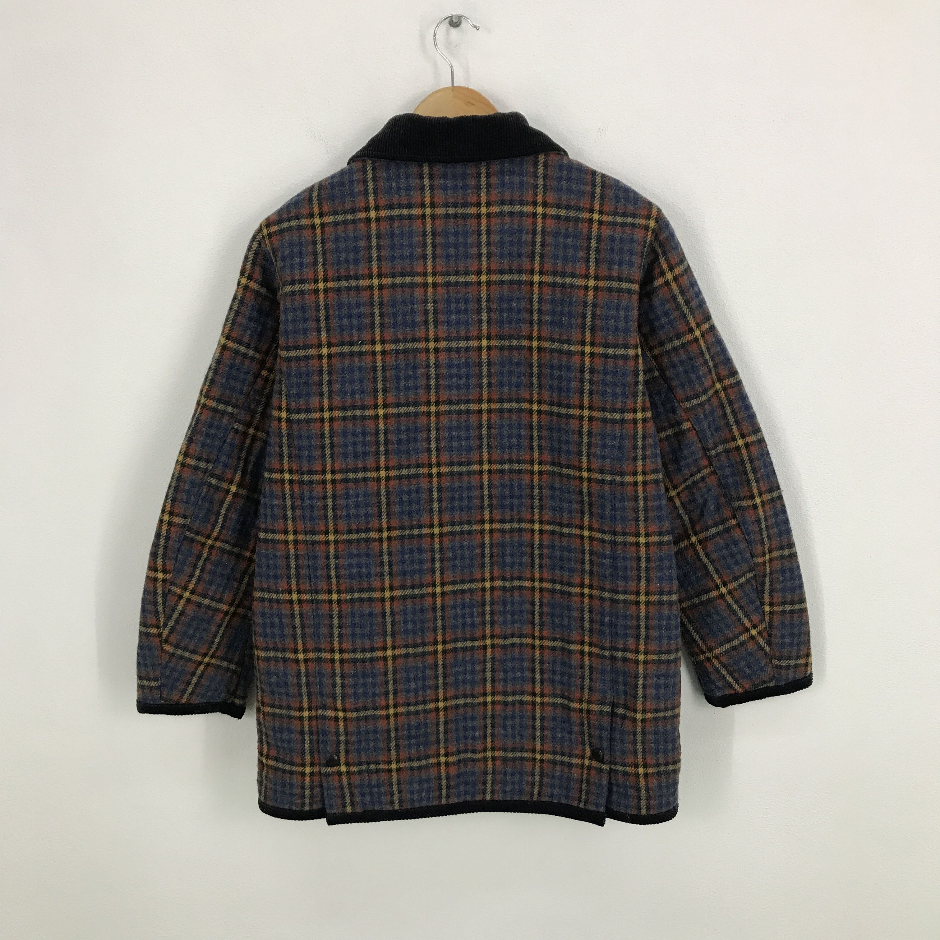 Aigle × Japanese Brand aigle Flannel Snap button wool jacket Size US S / EU 44-46 / 1 - 2 Thumbnail