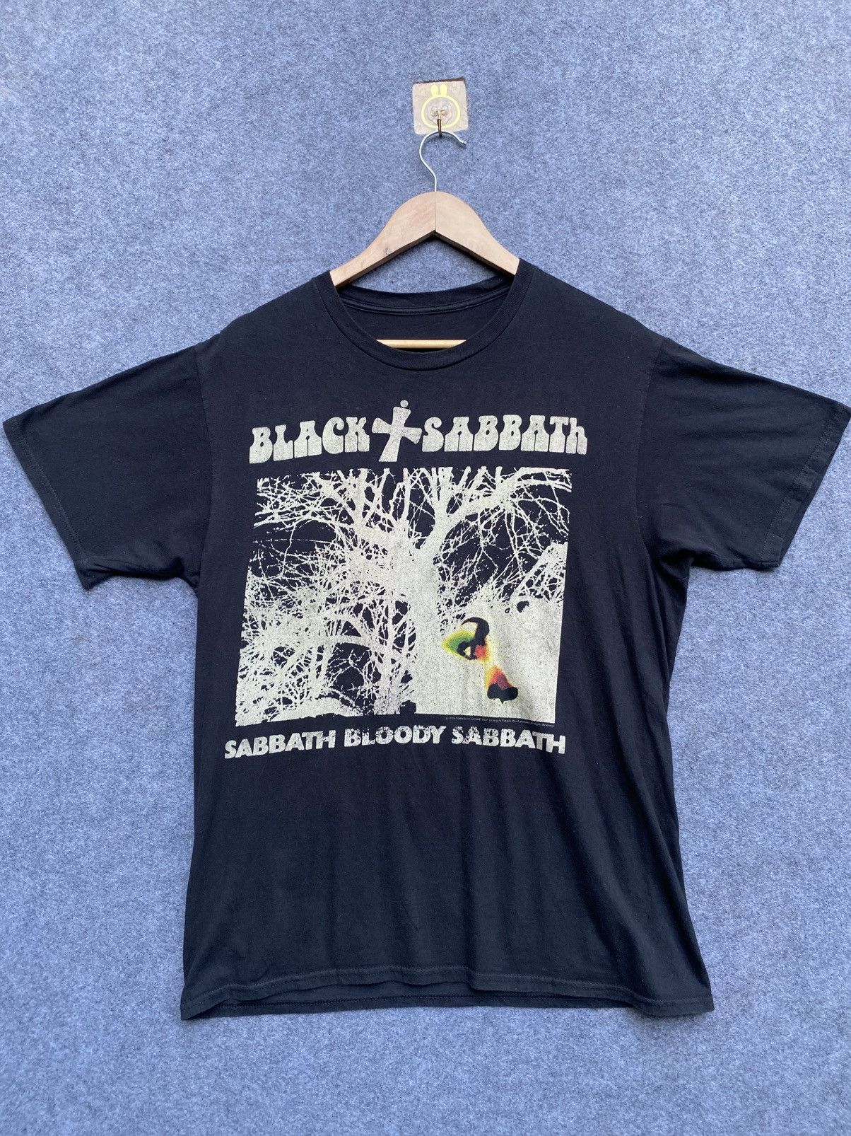 Vintage y2k black sabbath band tee