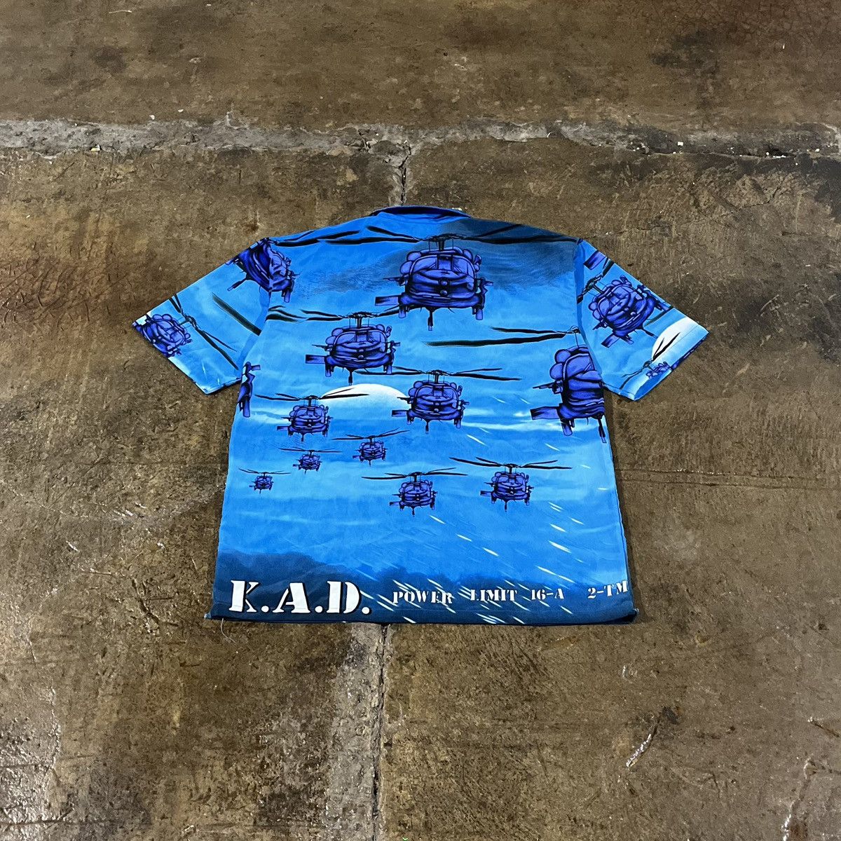 JNCO × Southpole × Vintage Crazy Vintage Y2K JNCO Style Helicopter Hip-Hop Button-Up Size US L / EU 52-54 / 3 - 2 Thumbnail