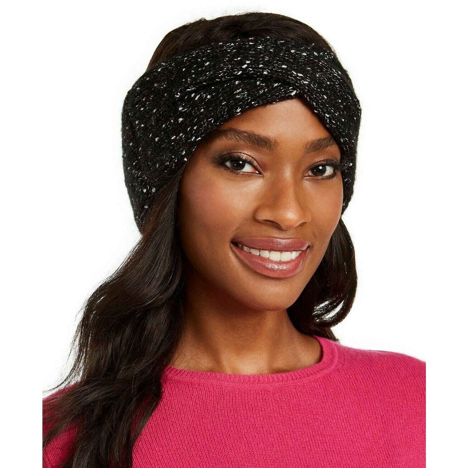 DKNY $102.00 Set of 3 DKNY Fleece-Lined Headbands Black/Gray/Ivo Size ONE SIZE - 2 Thumbnail