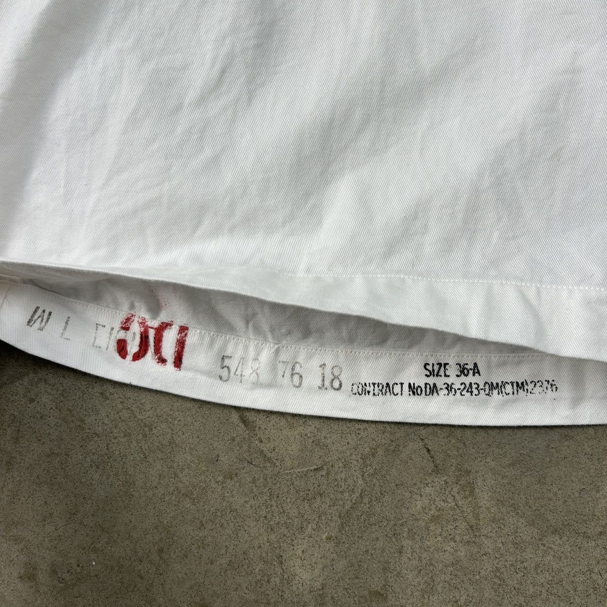 Vintage 1950s US Sailor Shirt Stenciled Size US M / EU 48-50 / 2 - 8 Thumbnail