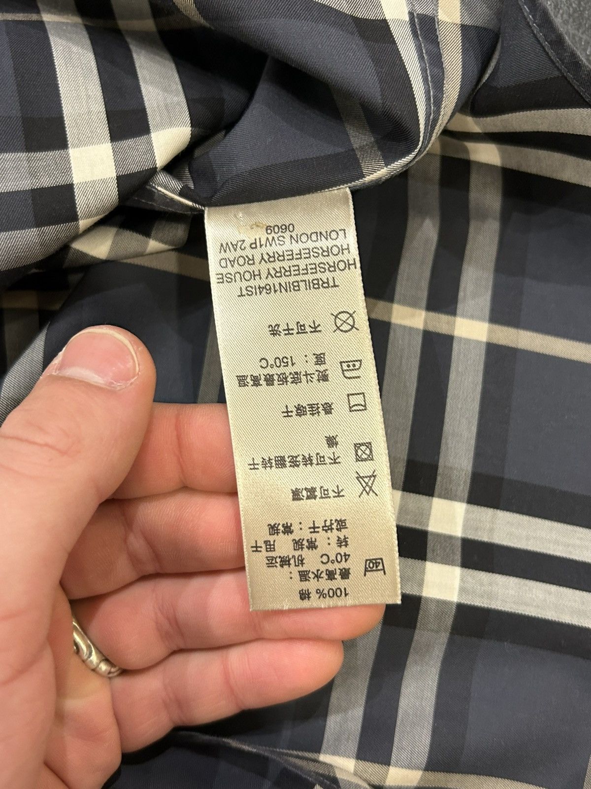 Burberry Burberry Plaid Button Down Shirt Size US S / EU 44-46 / 1 - 5 Thumbnail