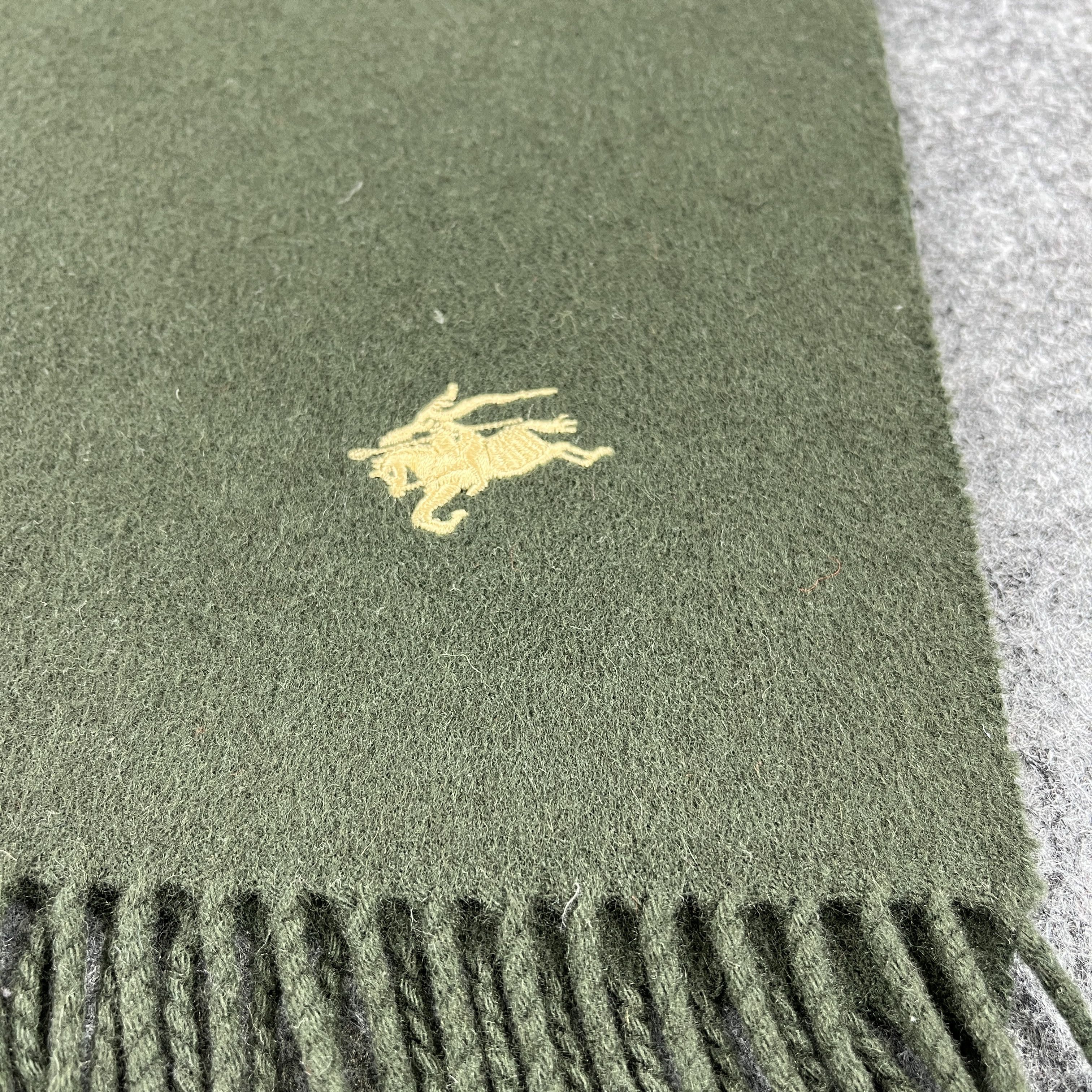 Burberry × Vintage Vintage Burberry Scarf / Muffler / Neckwear T1496 Size ONE SIZE - 4 Thumbnail