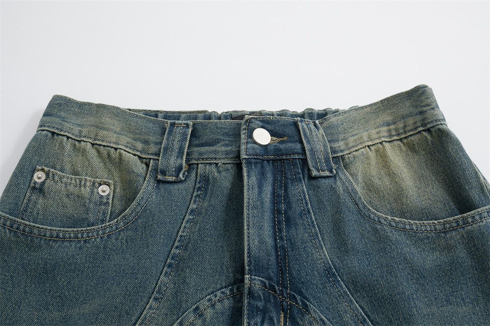 Japanese Brand × Jean Men's trendy loose washed gradient jeans y2k Size US 32 / EU 48 - 4 Thumbnail