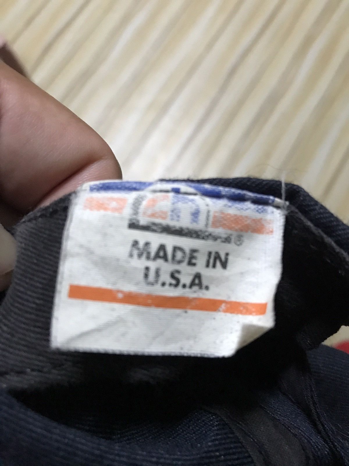 Vintage Vintage USN Hat Cap Adjustable Size Size ONE SIZE - 6 Thumbnail