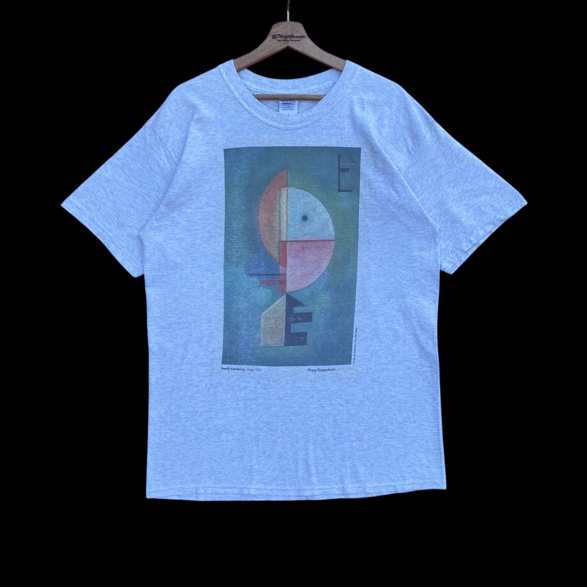 Art Comes First Vtg Vassily Kandinsky-Empor 1929- Peggy Guggenheim Art Tee Size US L / EU 52-54 / 3 - 1 Thumbnail