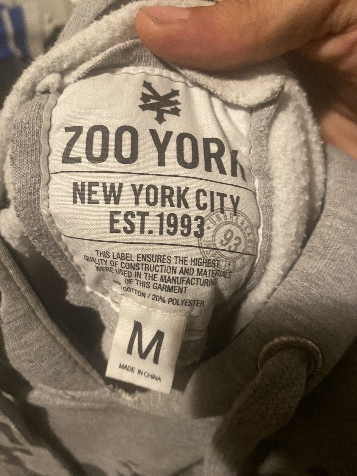 Zoo York Zoo York Hoodie Size M Pullover Size US M / EU 48-50 / 2 - 4 Thumbnail