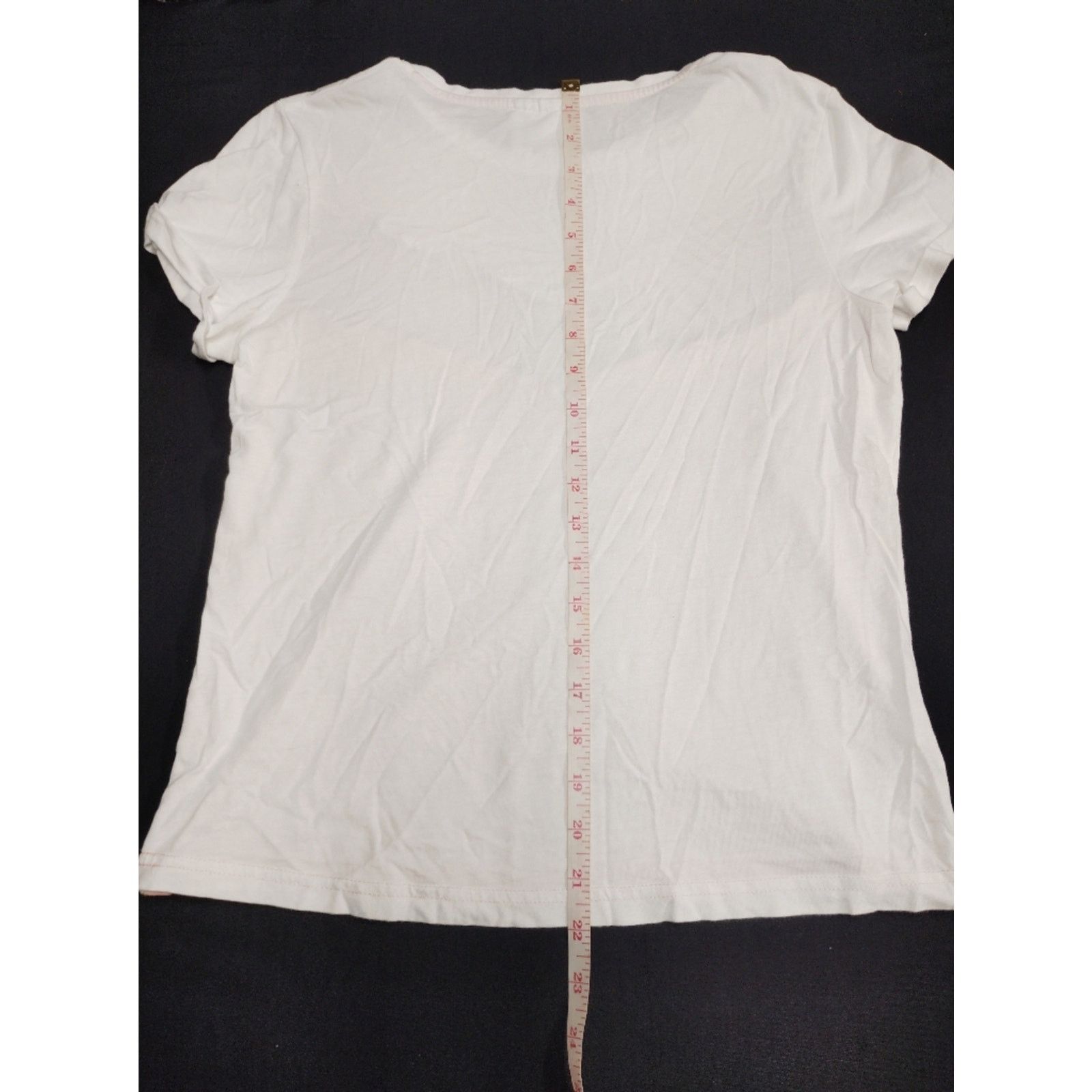 Sierra Serra Pink White Gray Chevron Short Sleeve Tee Size S / US 4 / IT 40 - 3 Thumbnail