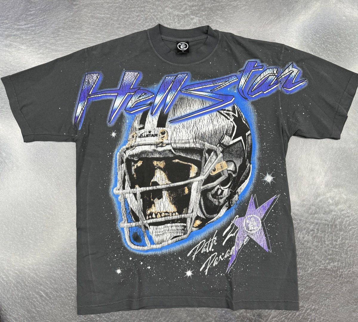 HELLSTAR Hellstar Amerikkkas Team T-Shirt Size US L / EU 52-54 / 3 - 1 Thumbnail