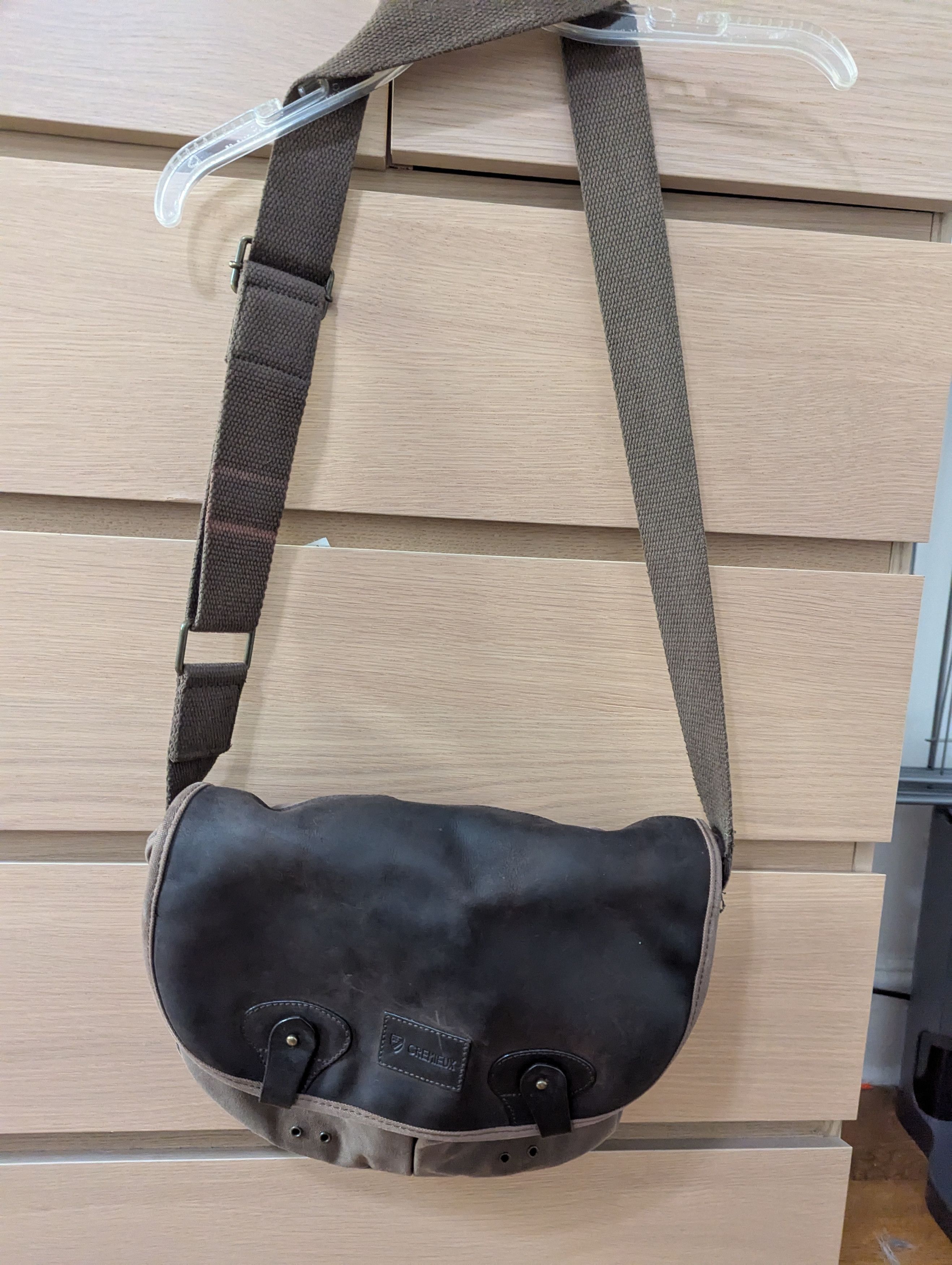 Daniel Cremieux Cremieux leather and camo messenger bag Size ONE SIZE - 2 Thumbnail