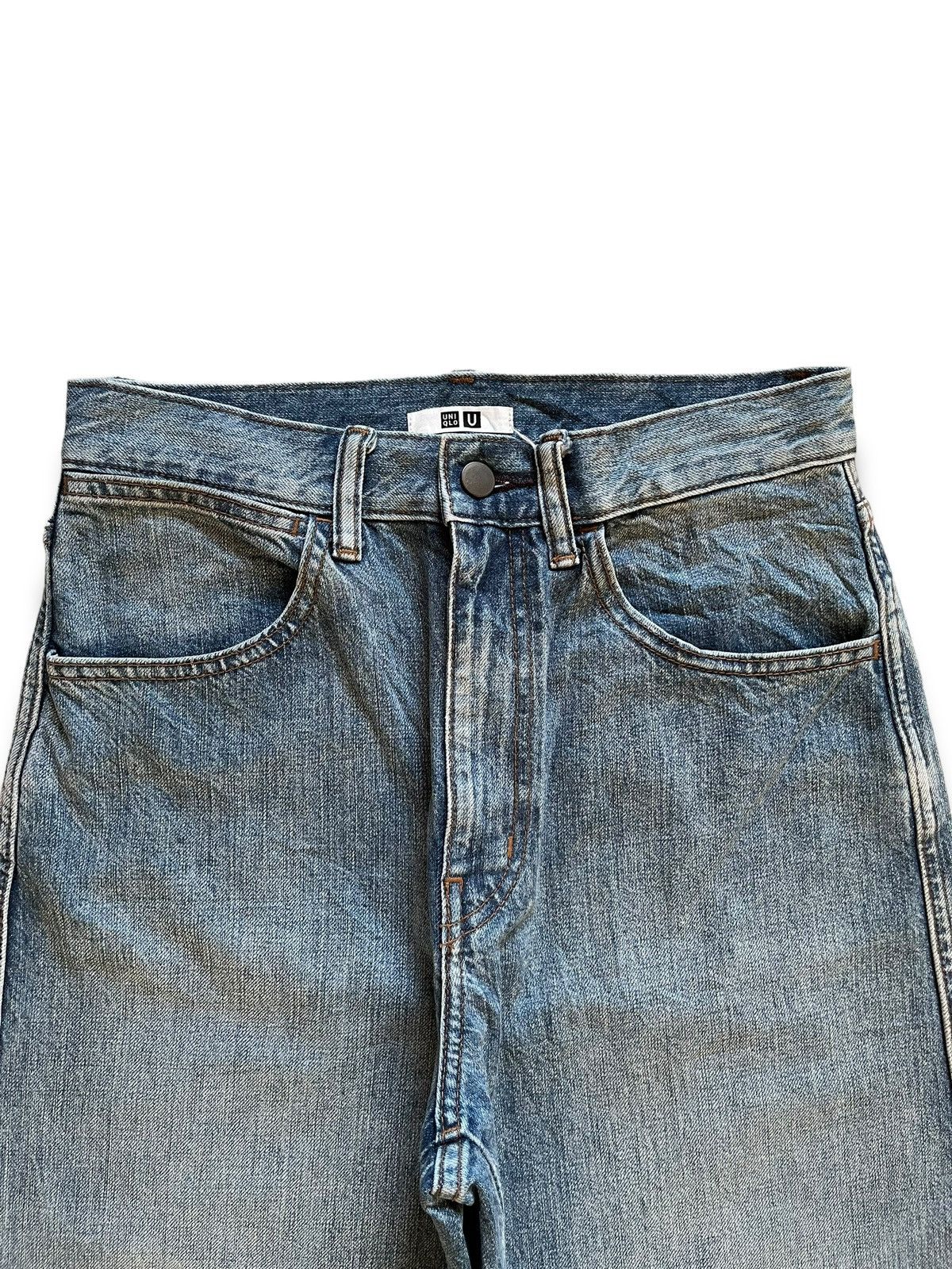 Lemaire × Uniqlo Vintage Uniqlo U Lemaire Blue Wash Baggy Jeans Size US 28 / EU 44 - 5 Thumbnail