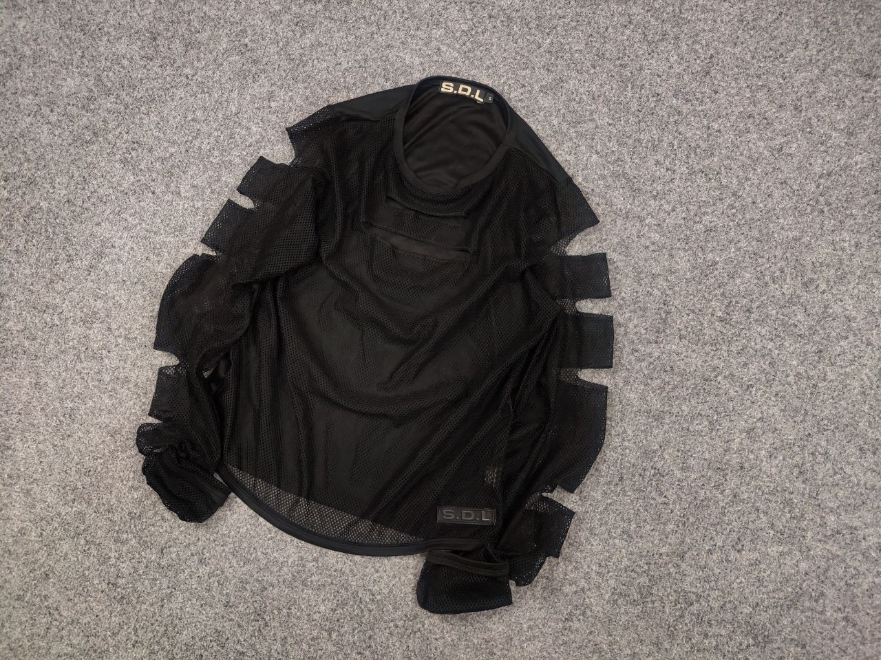 If Six Was Nine Vtg mesh long sleeve Avant Garde Y2K if six was nine Style Size US M / EU 48-50 / 2 - 4 Thumbnail