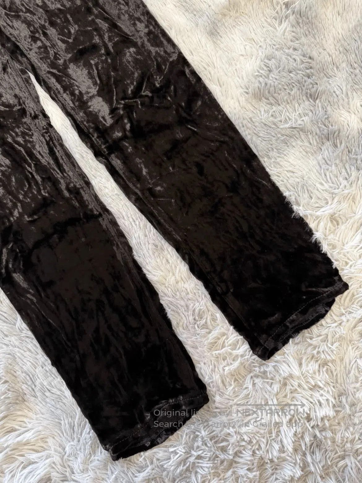 Saint Laurent Paris Sz 31 Saint Laurent Paris 19AW Velvet Trousers. Size US 31 - 4 Thumbnail