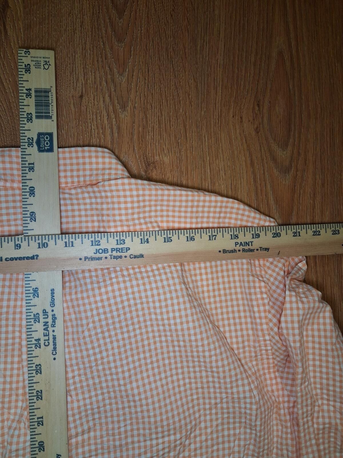 Polo Ralph Lauren Polo Ralph Lauren Button Up Shirt XXL Orange Check Cotton Size US XXL / EU 58 / 5 - 10 Thumbnail