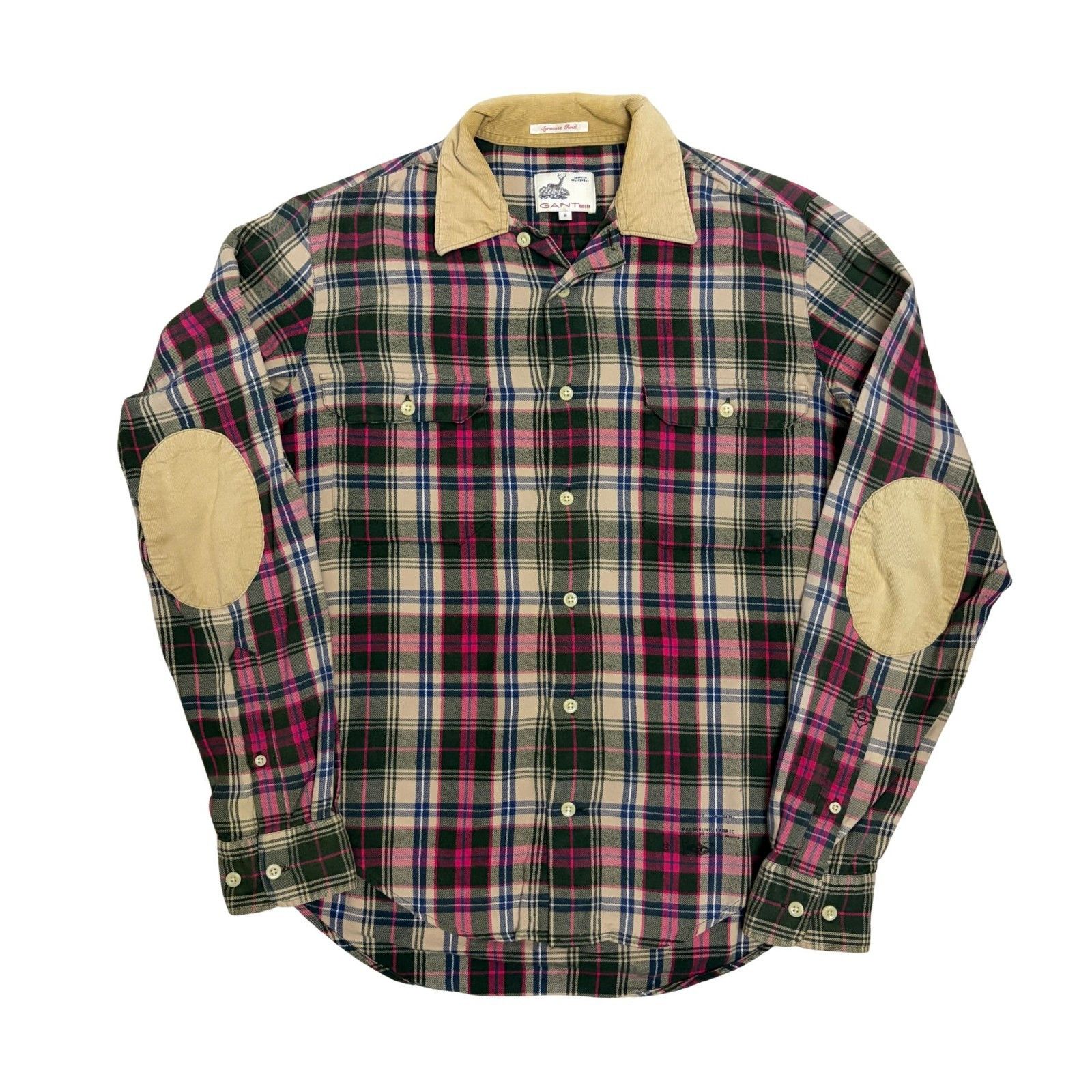 Gant GANT VINTAGE RUGGER Plaid Corduroy Button Casual Shirt Small Size US S / EU 44-46 / 1 - 1 Thumbnail