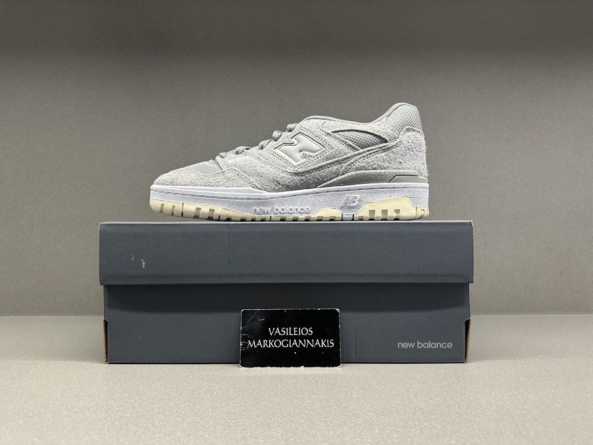 New Balance 550 Suede Slate Grey