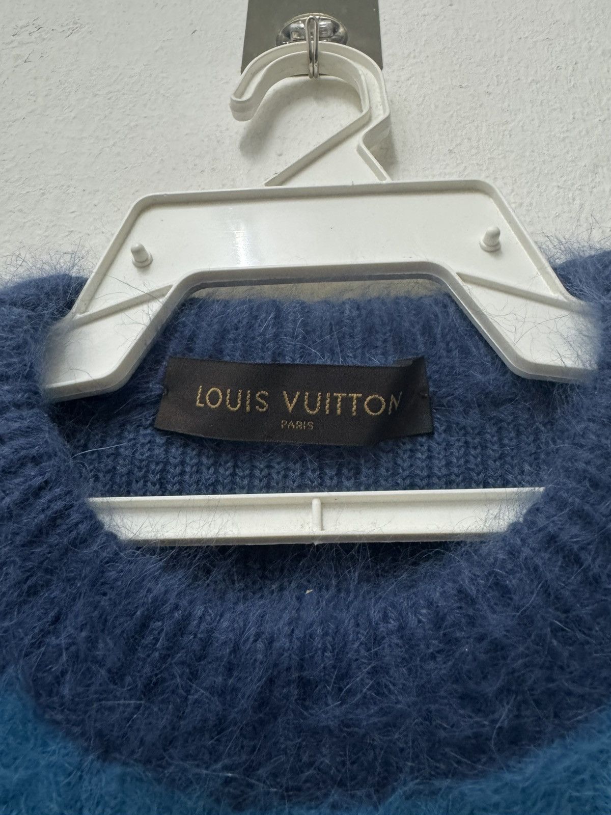 Louis Vuitton Louis Vuitton Paris Mohair Stripes Border Blue Size US S / EU 44-46 / 1 - 3 Thumbnail