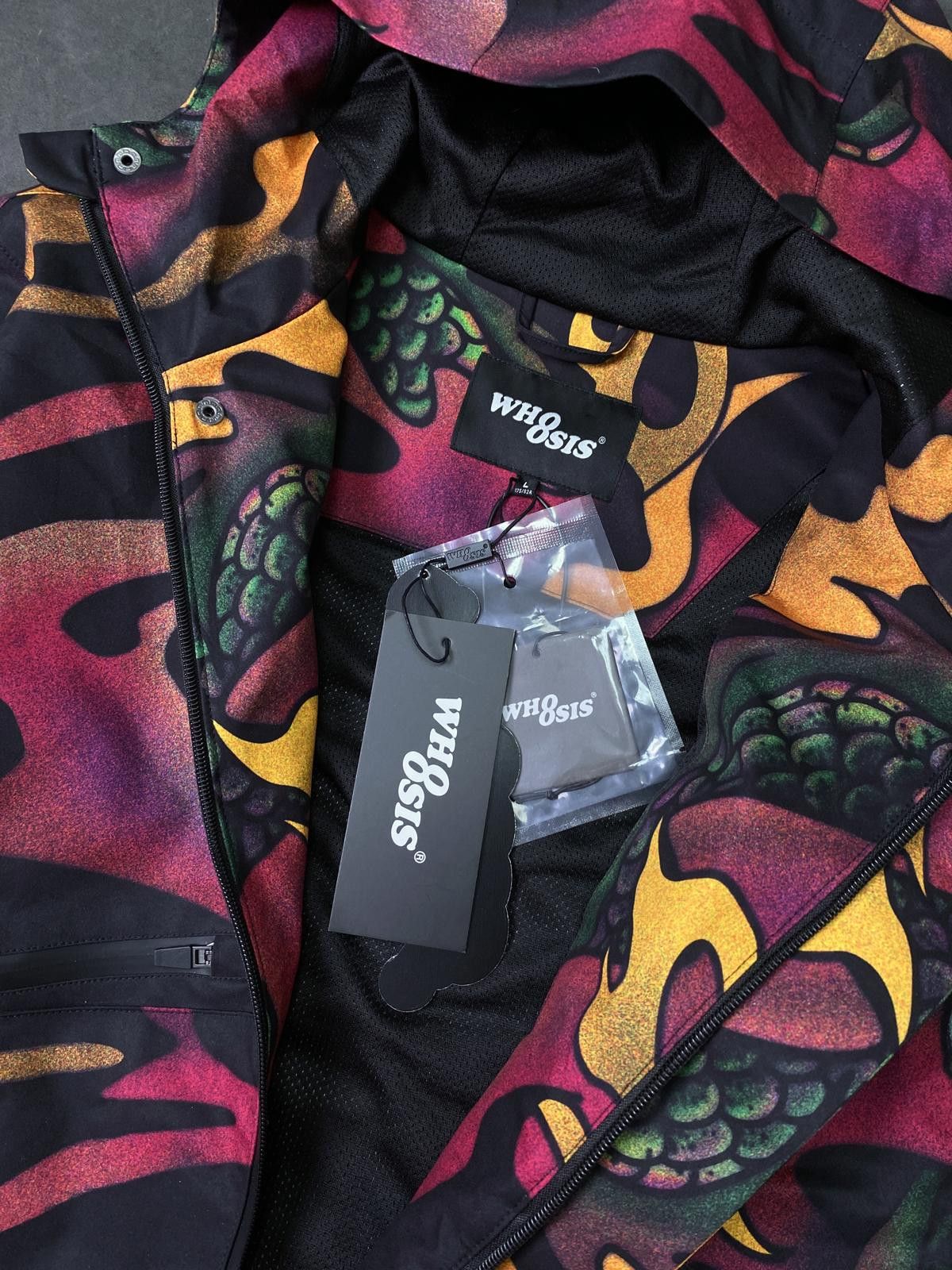 Japanese Brand Whoosis Year of Dragon Limited Windbreaker Jacket Coat Large Size US L / EU 52-54 / 3 - 3 Thumbnail