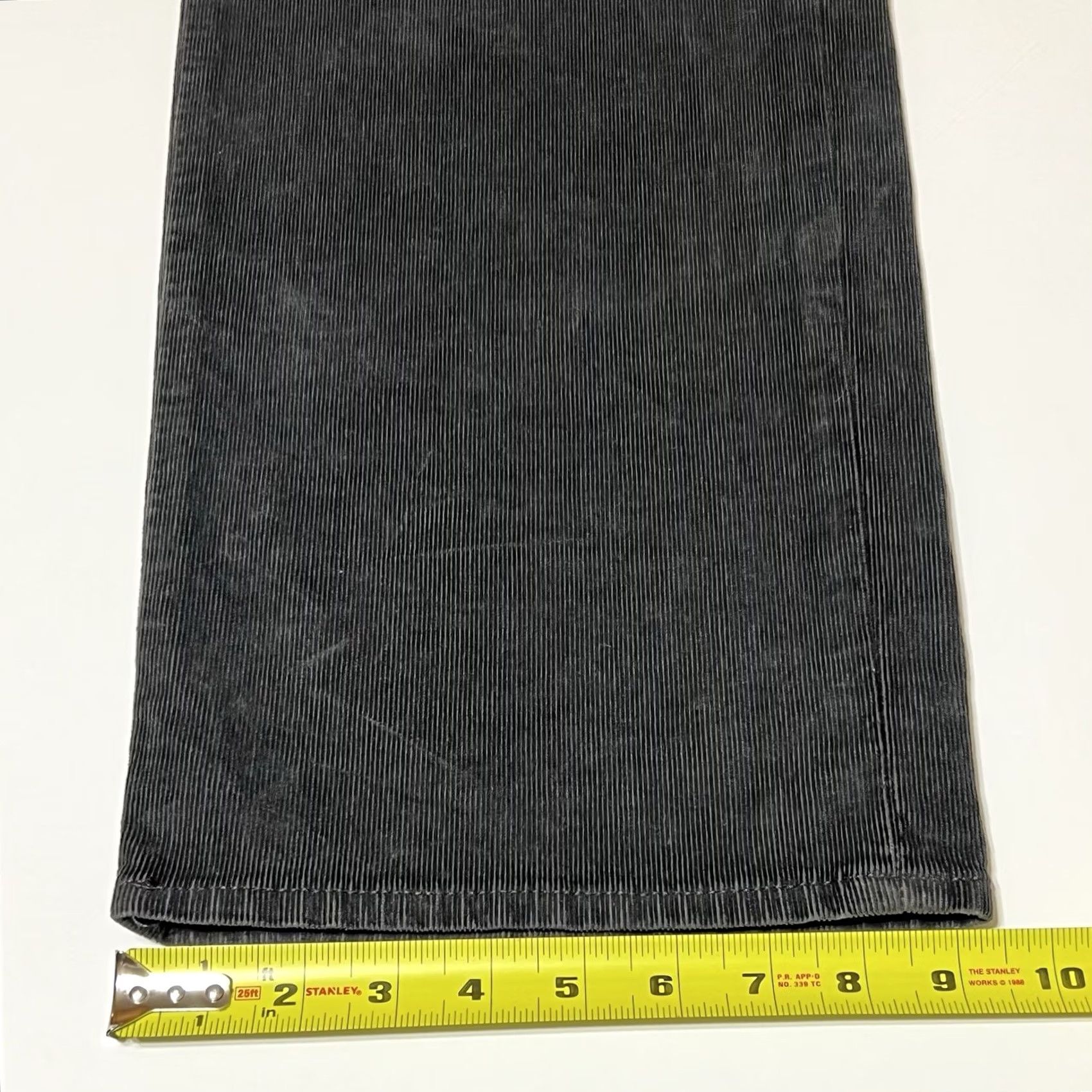 Cremieux Cremieux Mens Straight Fit Corduroy Pants 46x34 Gray NWT Big Tall 5-Pocket Chino Modern Classic Straight Leg Mens Size US 30 / EU 46 - 7 Thumbnail