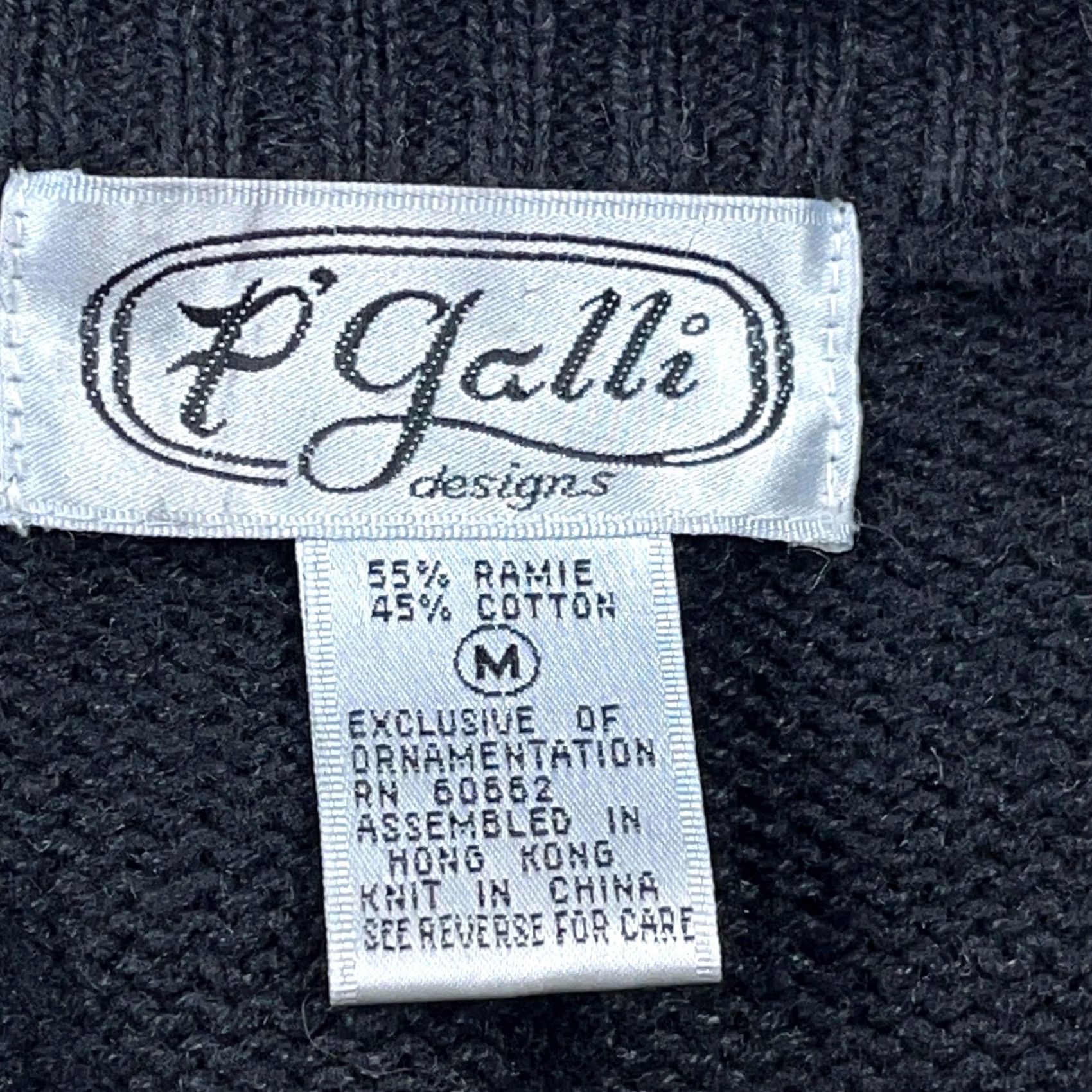 Vintage VINTAGE P Galli Sweater Womens M Cardigan Vest Women Sports Cheerleader Golf Size M / US 6-8 / IT 42-44 - 3 Thumbnail