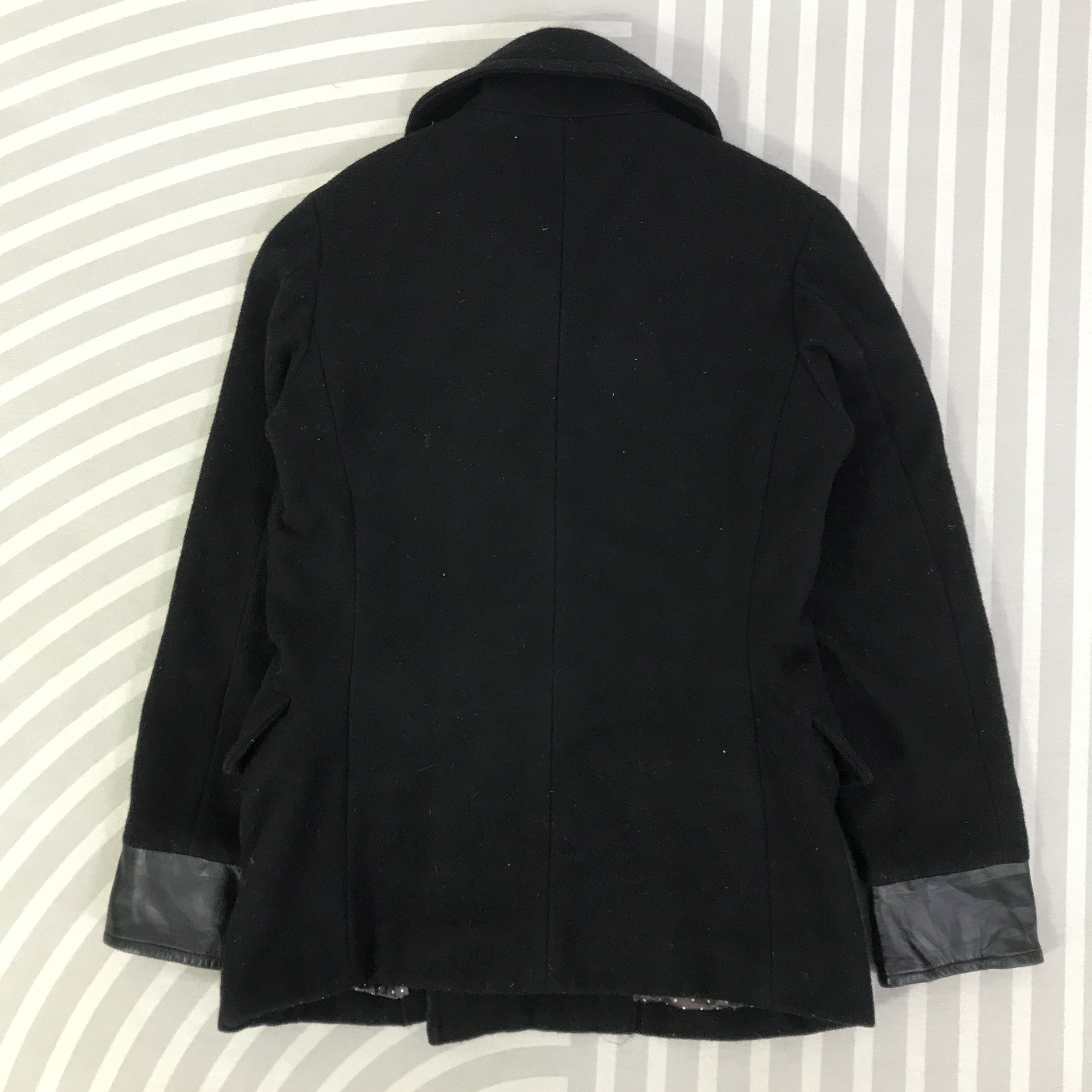 Vanquish Vintage Vanquish Double breasted Black Wool Jacket K100B1 Size US S / EU 44-46 / 1 - 3 Thumbnail