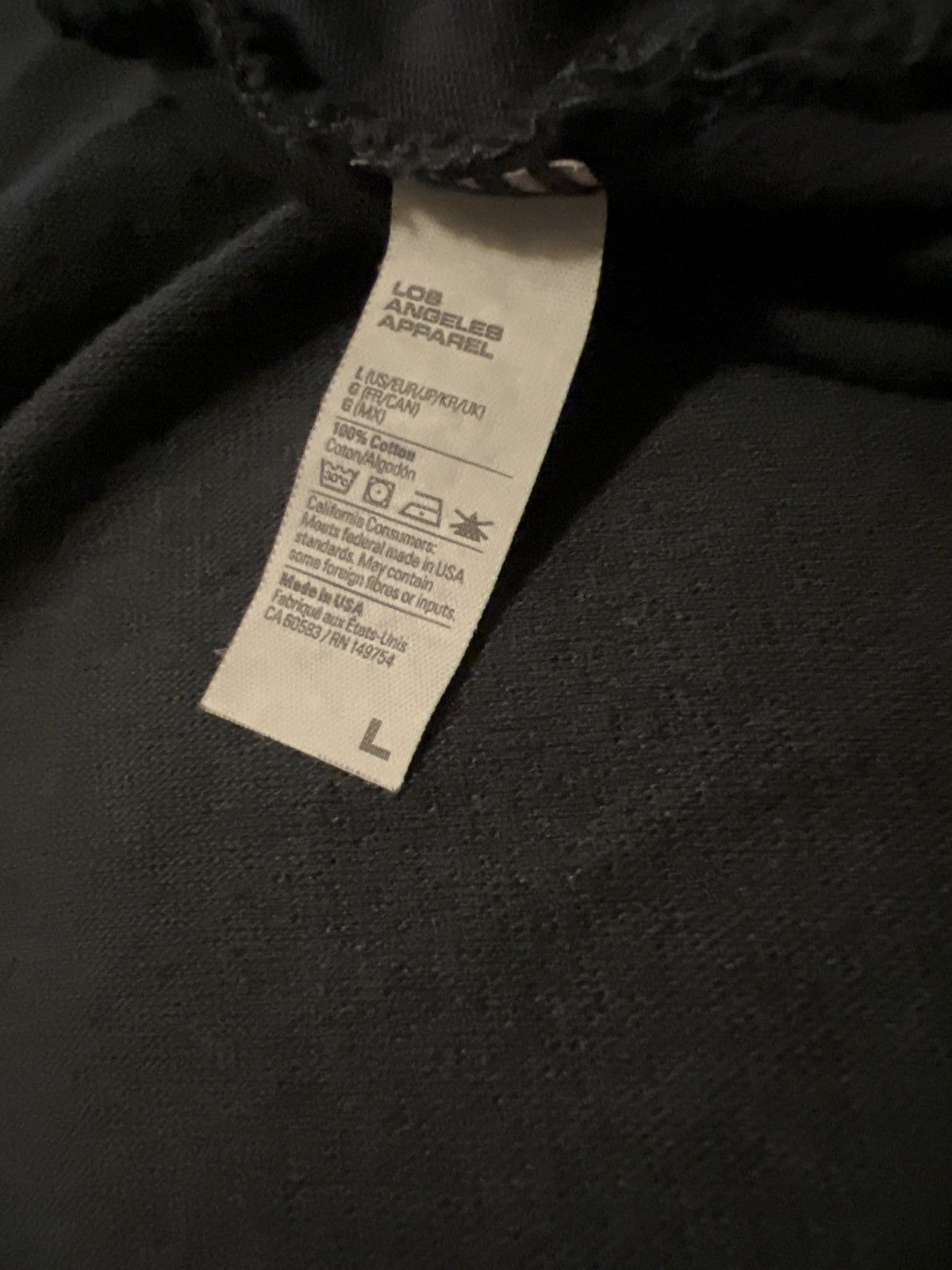 Los Angeles Apparel Blank Seamless Tee Size US L / EU 52-54 / 3 - 3 Thumbnail