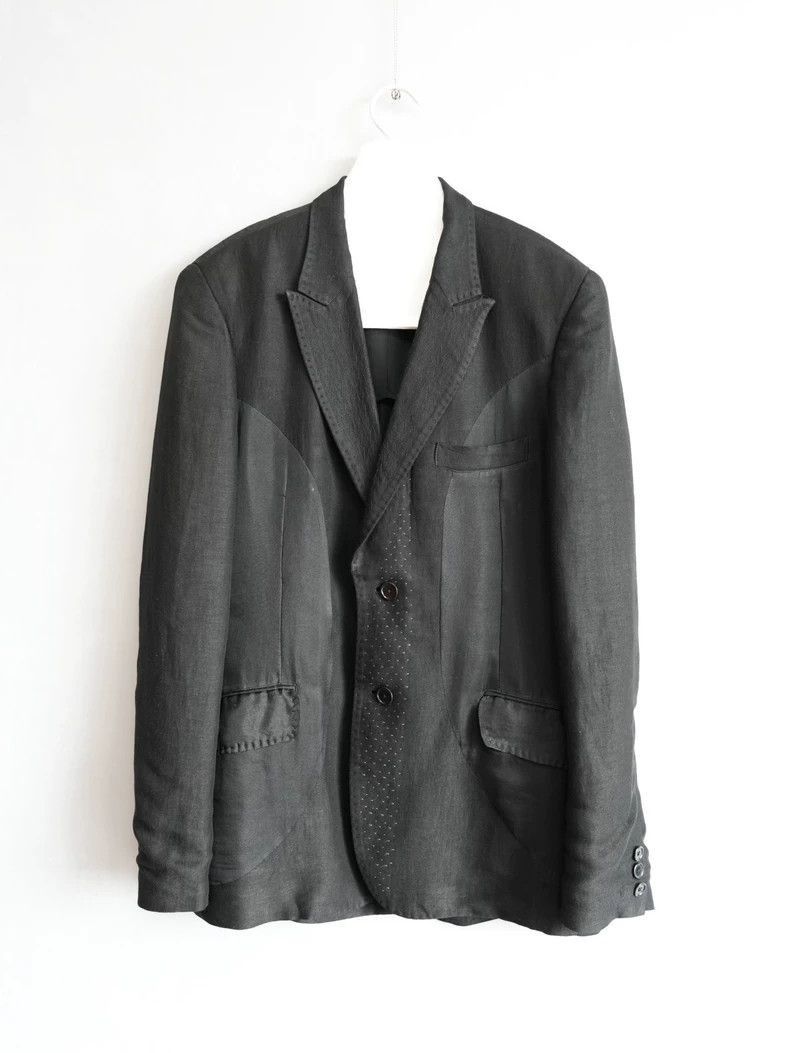 Yohji Yamamoto Yohji Yamamoto Yohji Yamamoto Hand-Stitched Jacket 09SS Size US L / EU 52-54 / 3 - 1 Thumbnail