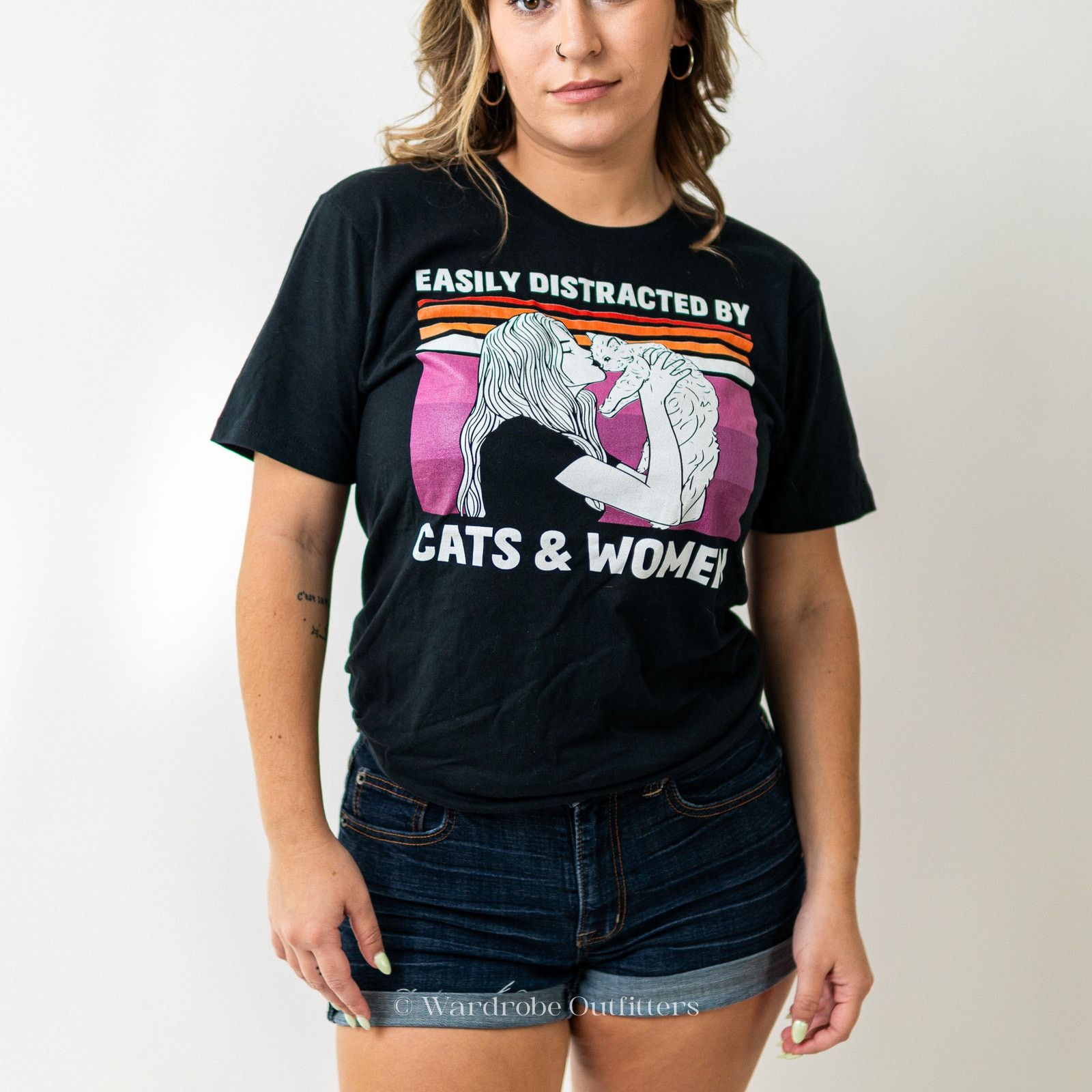 Designer Bisexual Pride x Kitties Tee Size S / US 4 / IT 40 - 2 Thumbnail