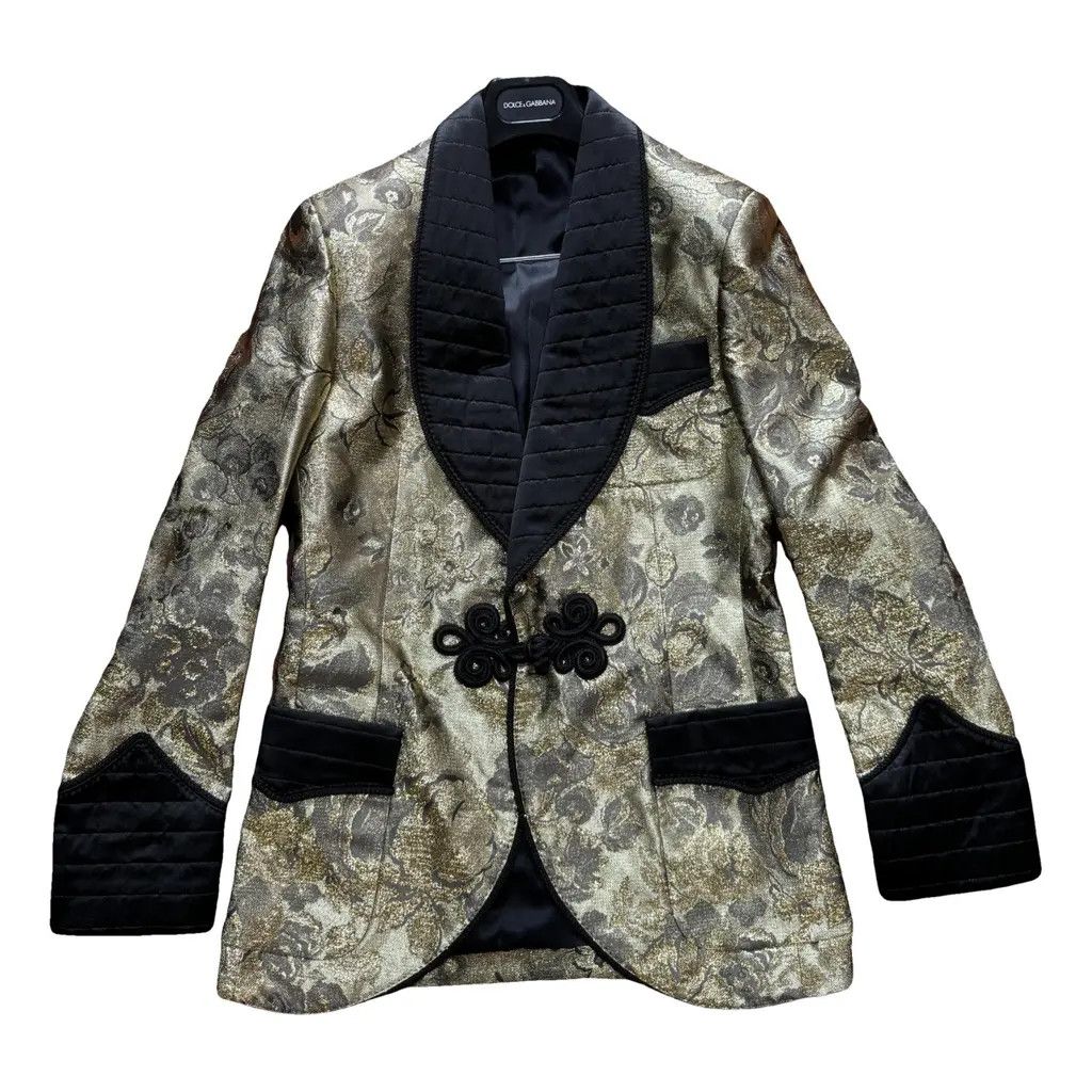 o1y1224 Blazer in Gold/Black