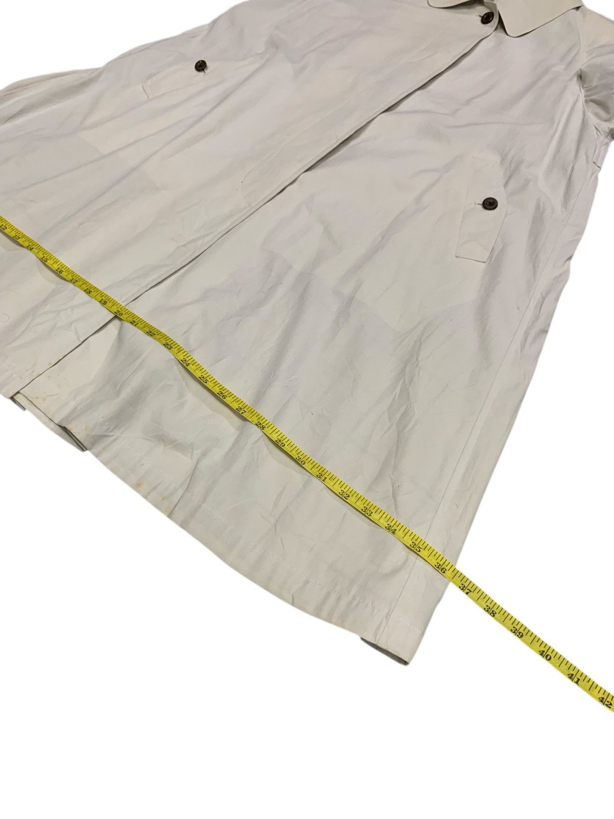 Burberry Vintage 90's Burberry's London Button Ups Long Jacket Size US L / EU 52-54 / 3 - 13 Thumbnail