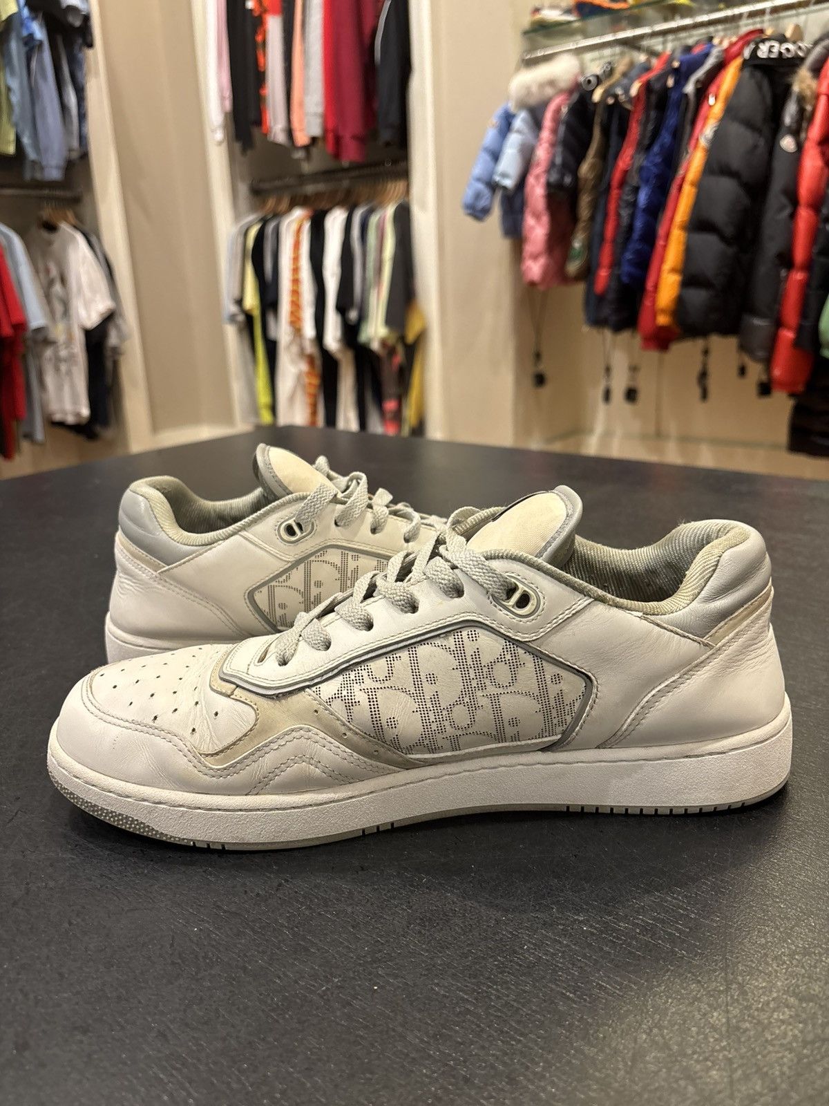 Dior Dior B27 Low White/Grey Size US 13 / EU 46 - 3 Thumbnail