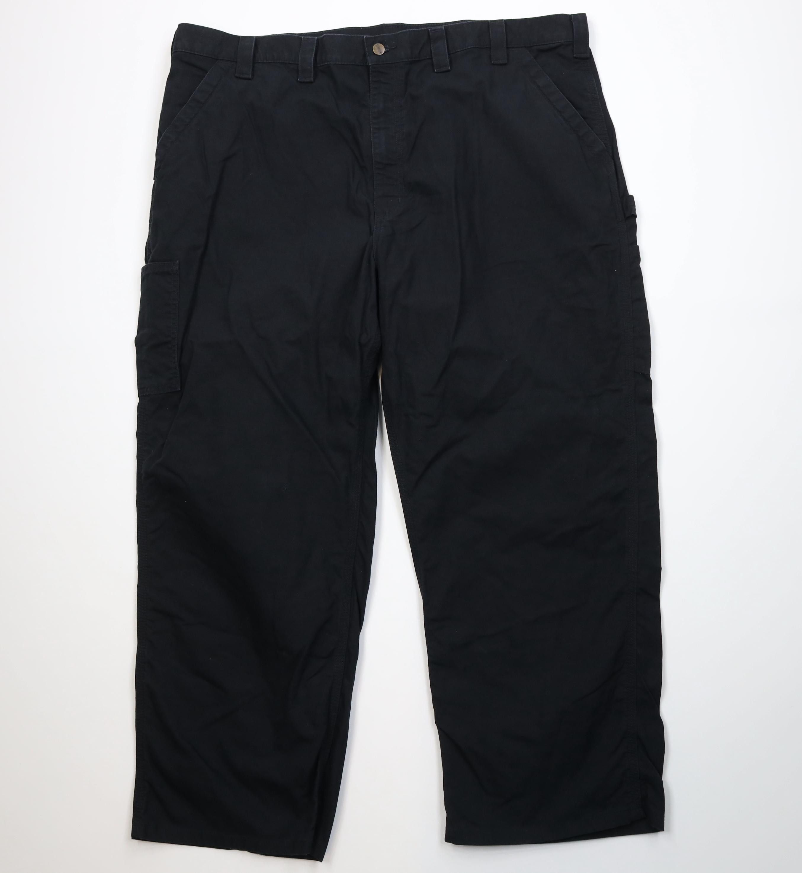 Carhartt Vintage Y2K Carhartt Loose Fit Wide Leg Dungaree Pants Black Size US 44 / EU 60 - 1 Thumbnail