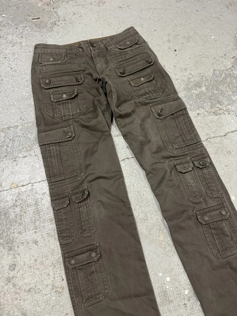 Dolce & Gabbana × Vintage SS2008 Dolce & Gabbana Multi Pockets Cargo Olive Pants Size US 30 / EU 46 - 5 Thumbnail