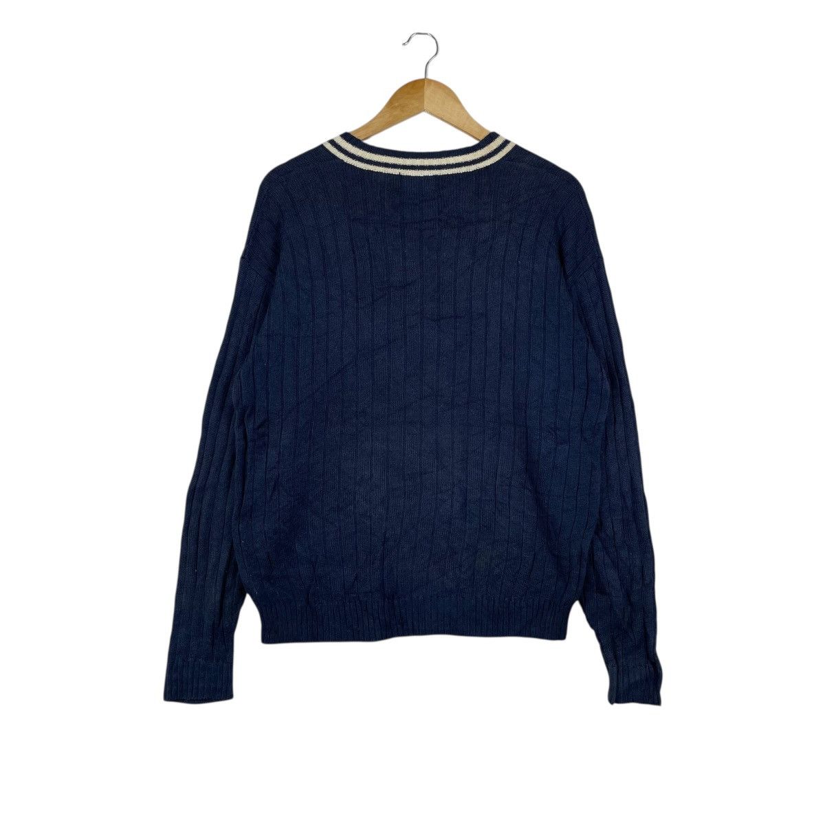 Other Vintage 80s UCLA Knitwear Vneck Sweater Size US XL / EU 56 / 4 - 5 Thumbnail