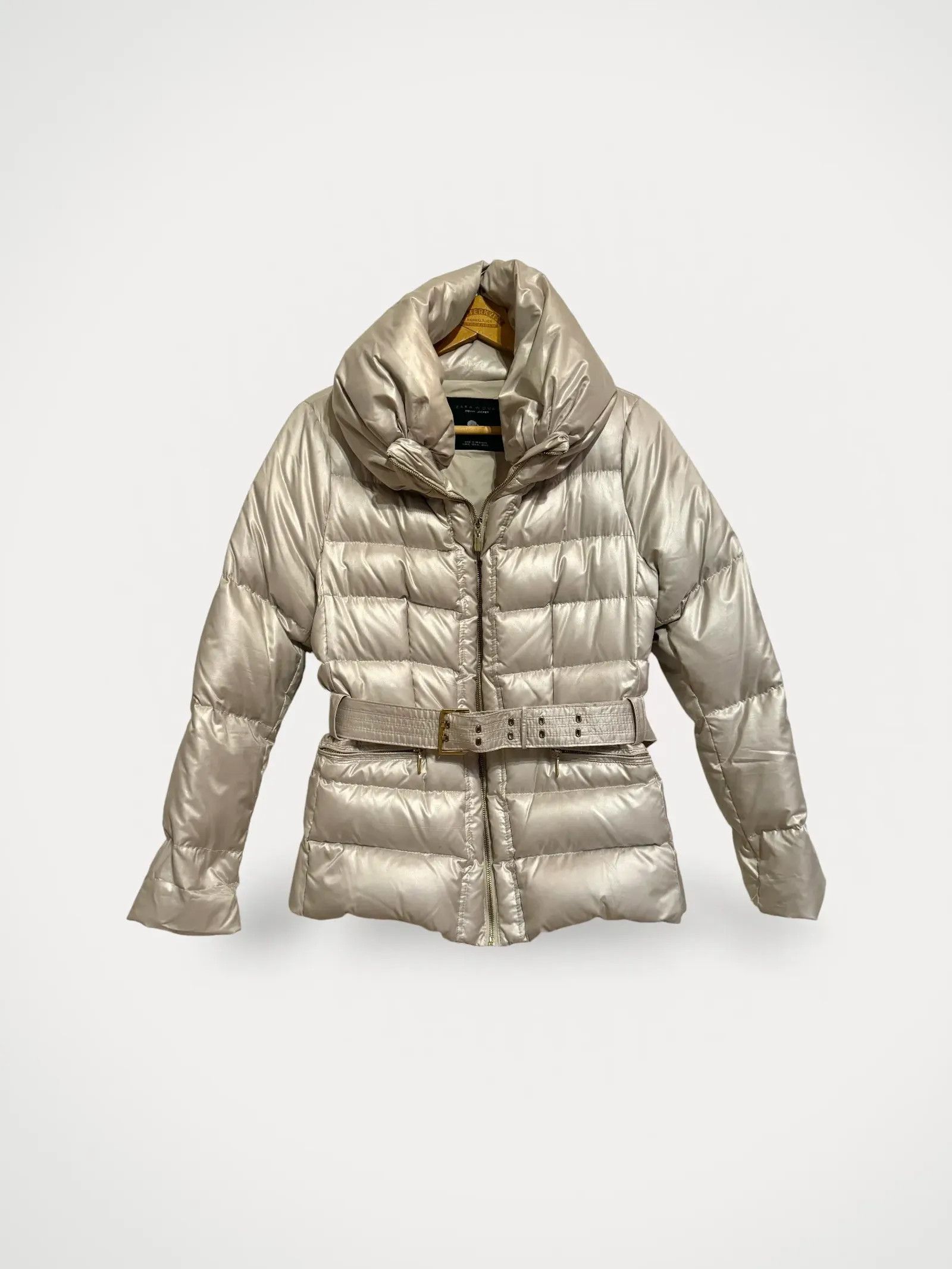 Zara Zara Dunjacka Down Jacket Size L / US 10 / IT 46 - 1 Thumbnail