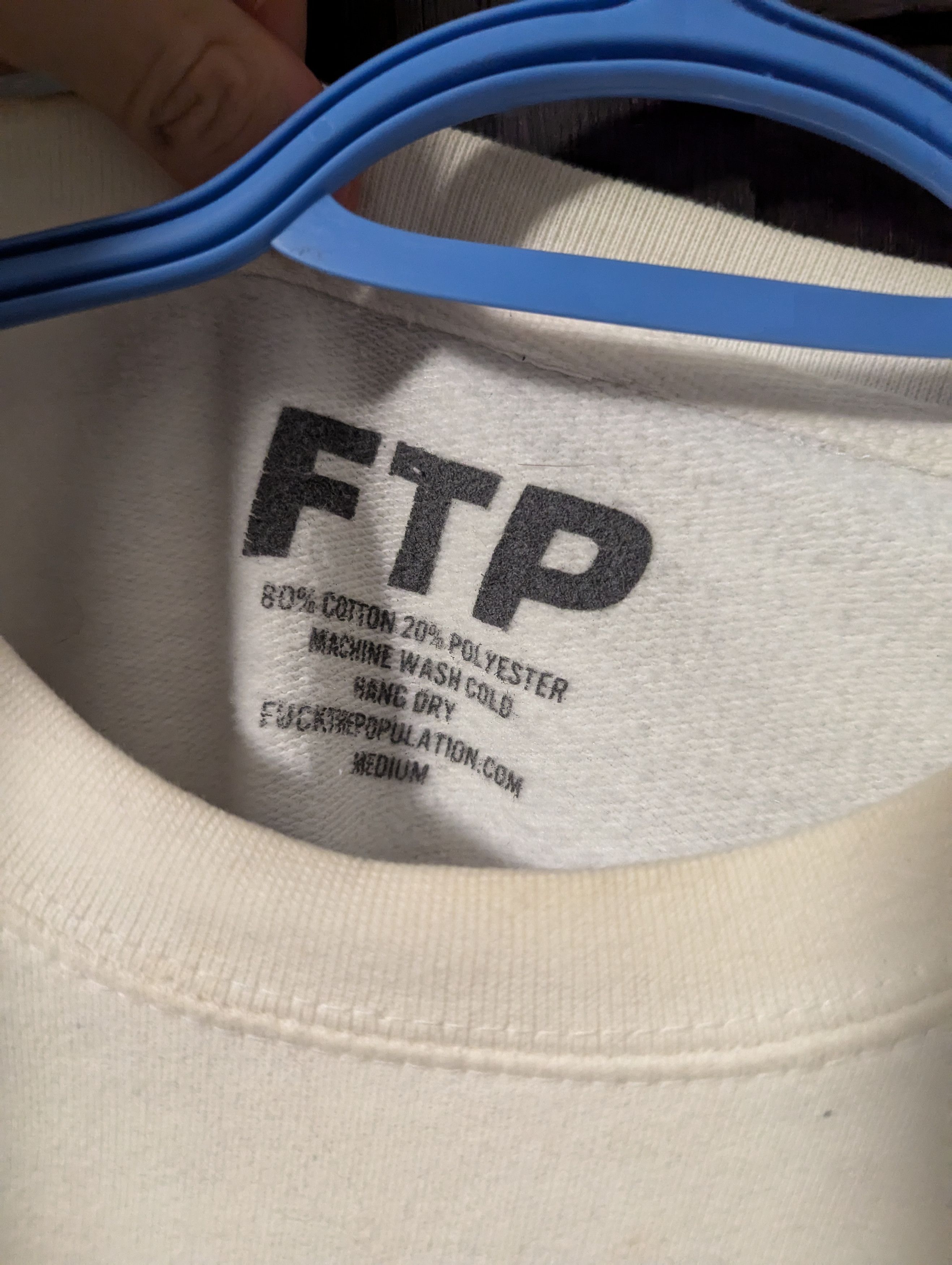 Fuck The Population FTP Resurrection crewneck Size US M / EU 48-50 / 2 - 2 Thumbnail