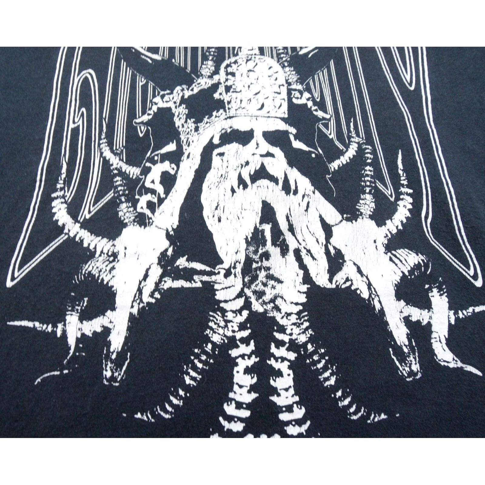 Fruit Of The Loom Vintage Light This City Shirt Mens XL Black Deathcore Metal Band Tee Grunge Shirt Music Band Tee Size US XL / EU 56 / 4 - 3 Thumbnail