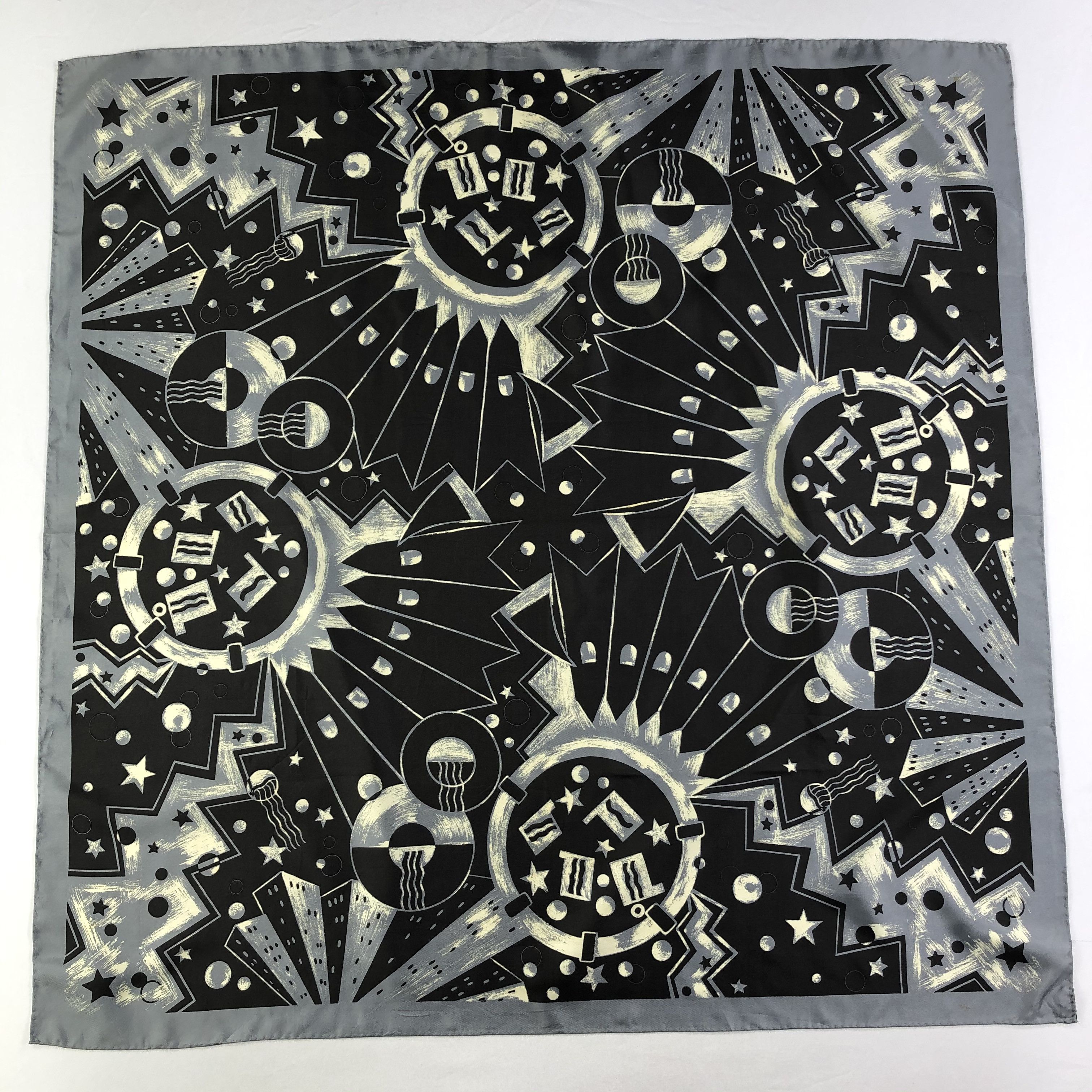 Vintage Vintage Silk Scarf Size ONE SIZE - 2 Thumbnail
