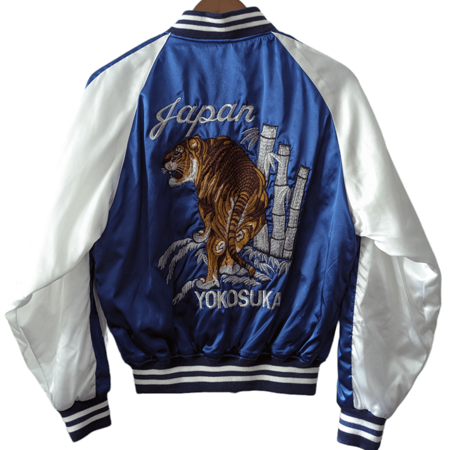Hoshihime Sukajan Souvenir Jacket LIMITED EDITION Sukajyan. Dept Japanese Sukajan Blue Tiger Grailed