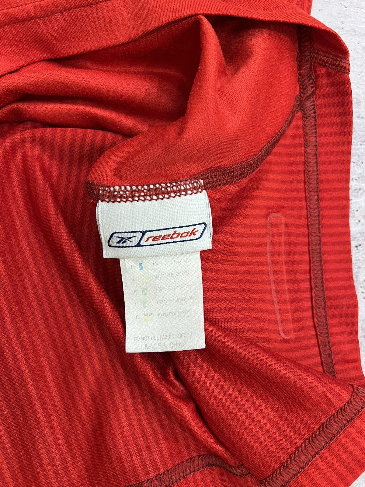 Reebok × Vintage 🩸RARE🩸Reebok Liverpool 2002/2004 Home Jersey Size US XXL / EU 58 / 5 - 9 Thumbnail