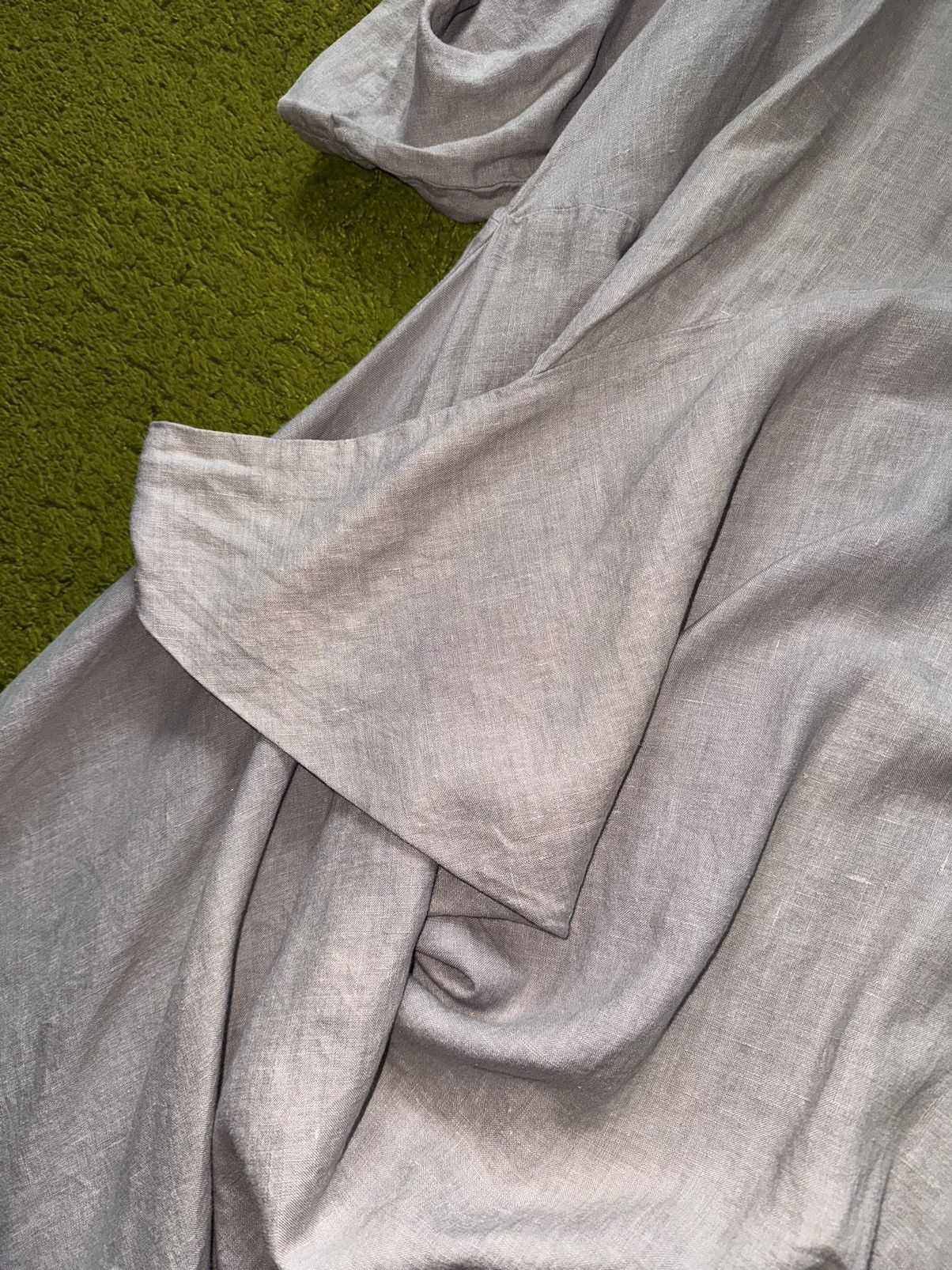 Hysteric Glamour Grizas 100% linen avant garde assymetric wide dress Size XL / US 12-14 / IT 48-50 - 4 Thumbnail