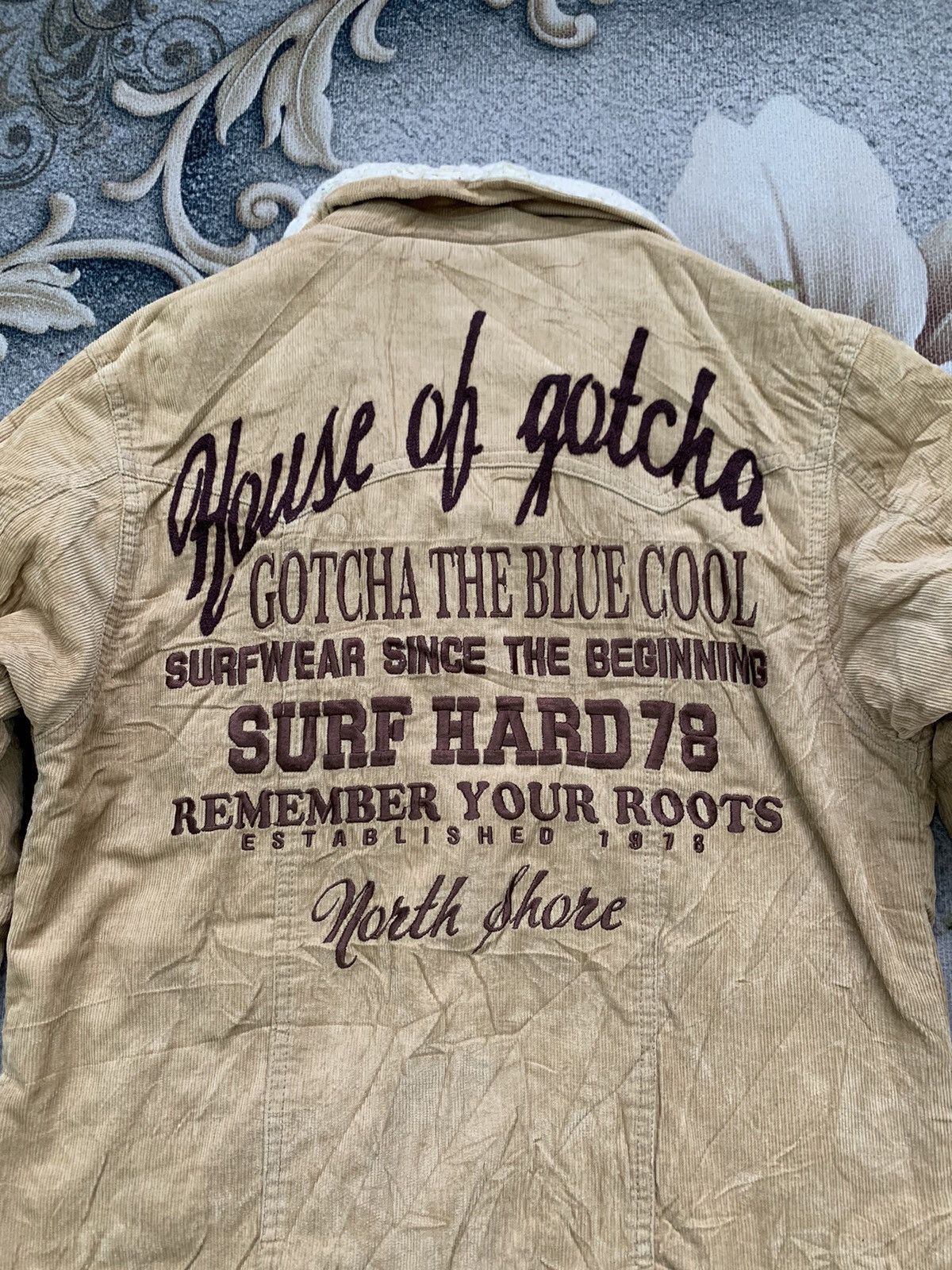 Gotcha Gotcha Embroidered House Of Gotcha Corduroy Jacket Size US M / EU 48-50 / 2 - 8 Thumbnail