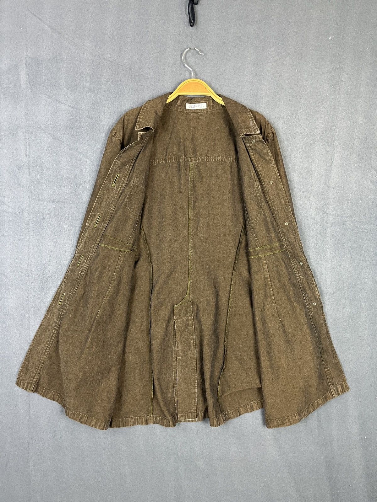 Japanese Brand × Vintage Una Parte Overshirt Shirt Jacket Size M / US 6-8 / IT 42-44 - 6 Thumbnail