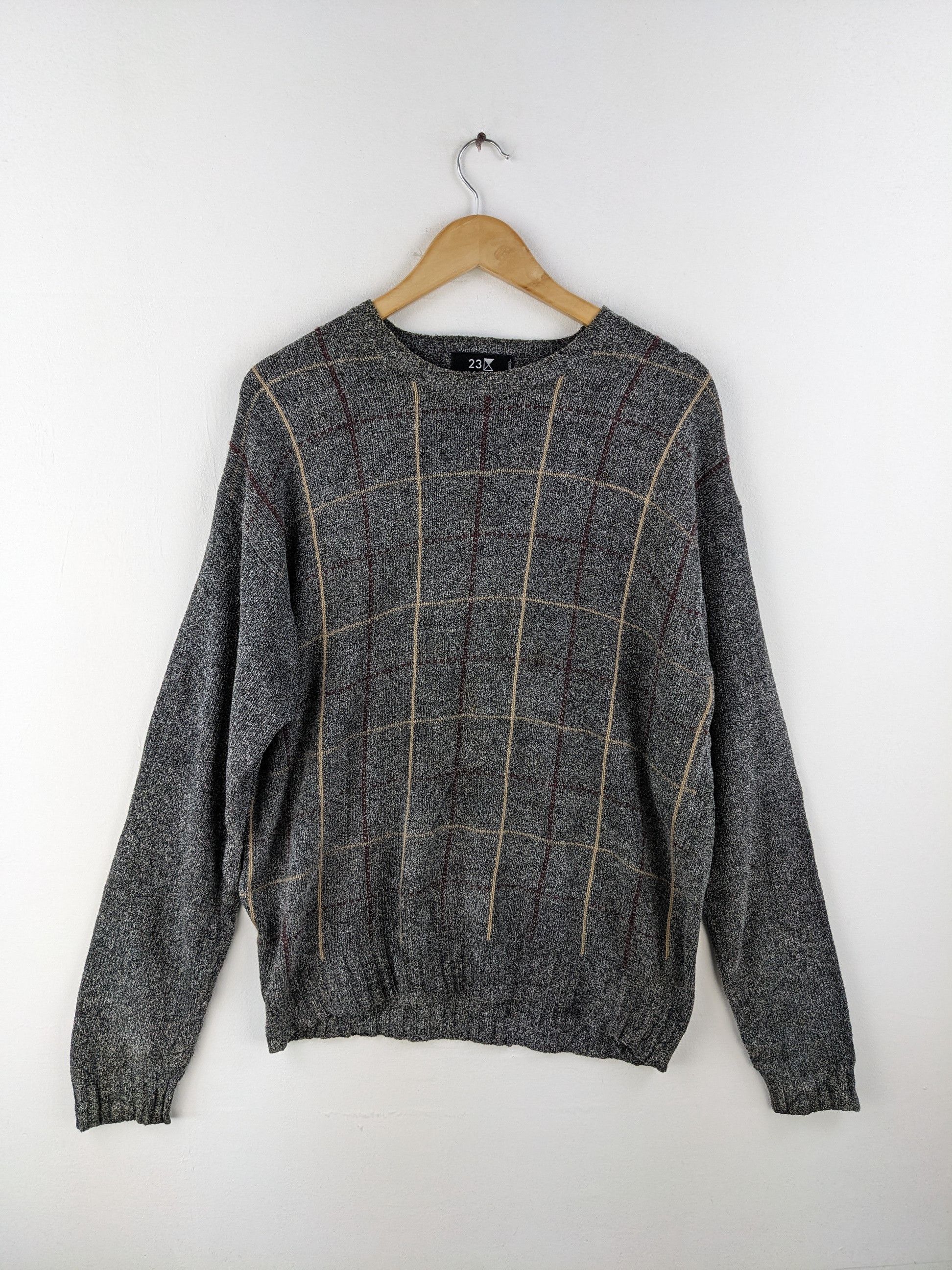 Aran Isles Knitwear × Japanese Brand × Vintage Vintage 23 Homme Sweater Size US M / EU 48-50 / 2 - 1 Thumbnail