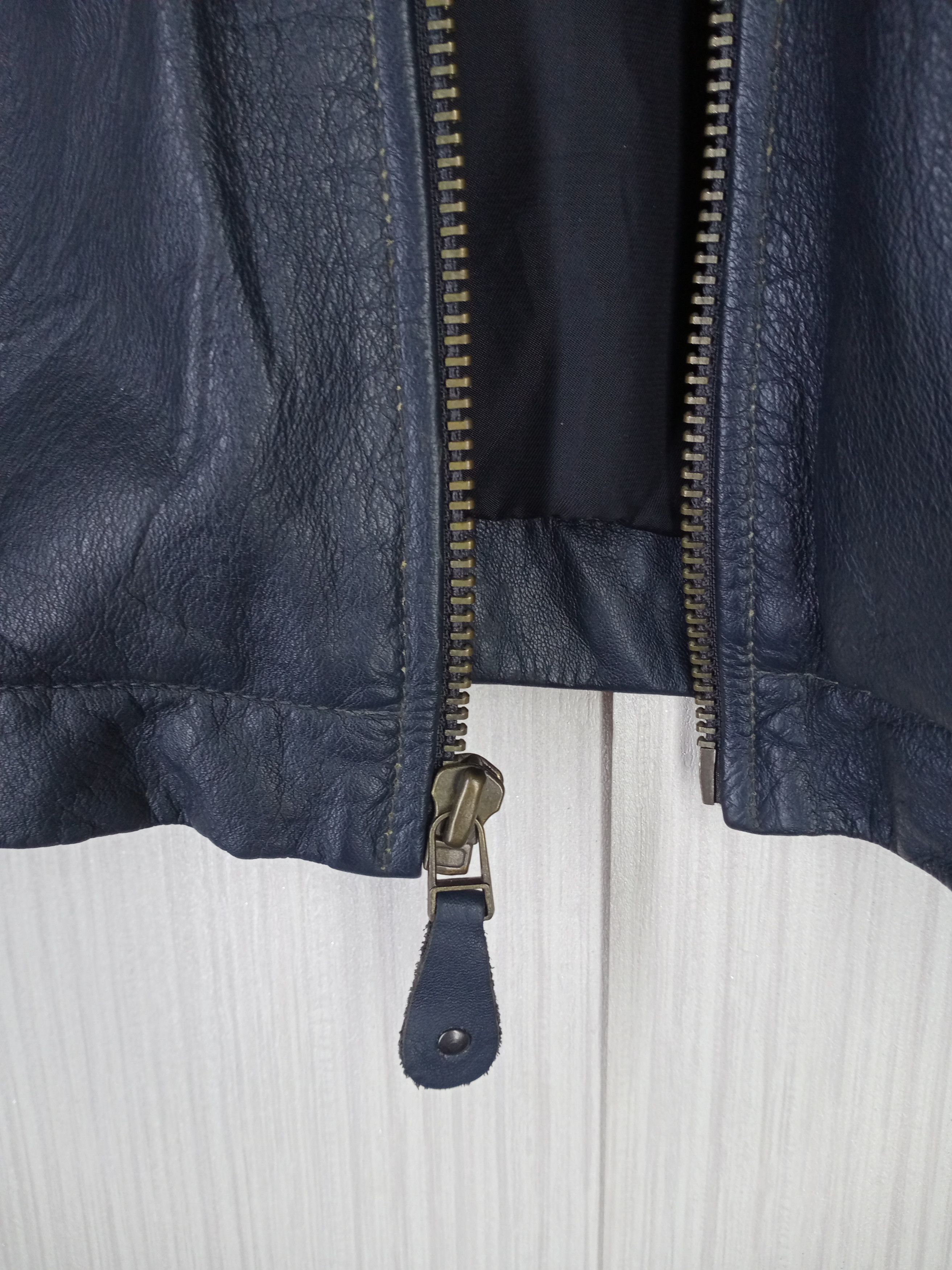 Alpha Industries VINTAGE ALPHA INDUSTRIES LEATHER GENUINE COWHIDE JACKET Size US M / EU 48-50 / 2 - 11 Thumbnail
